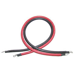 30 Foot 4 AWG Inverter Cable Set