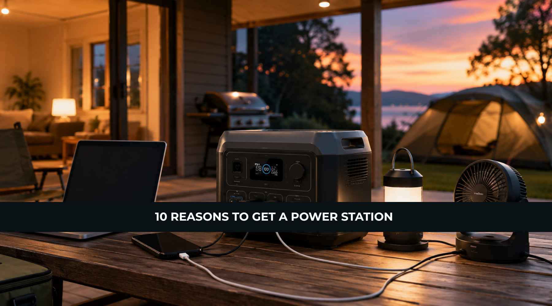 10 Reasons to Get a Portable Power Station