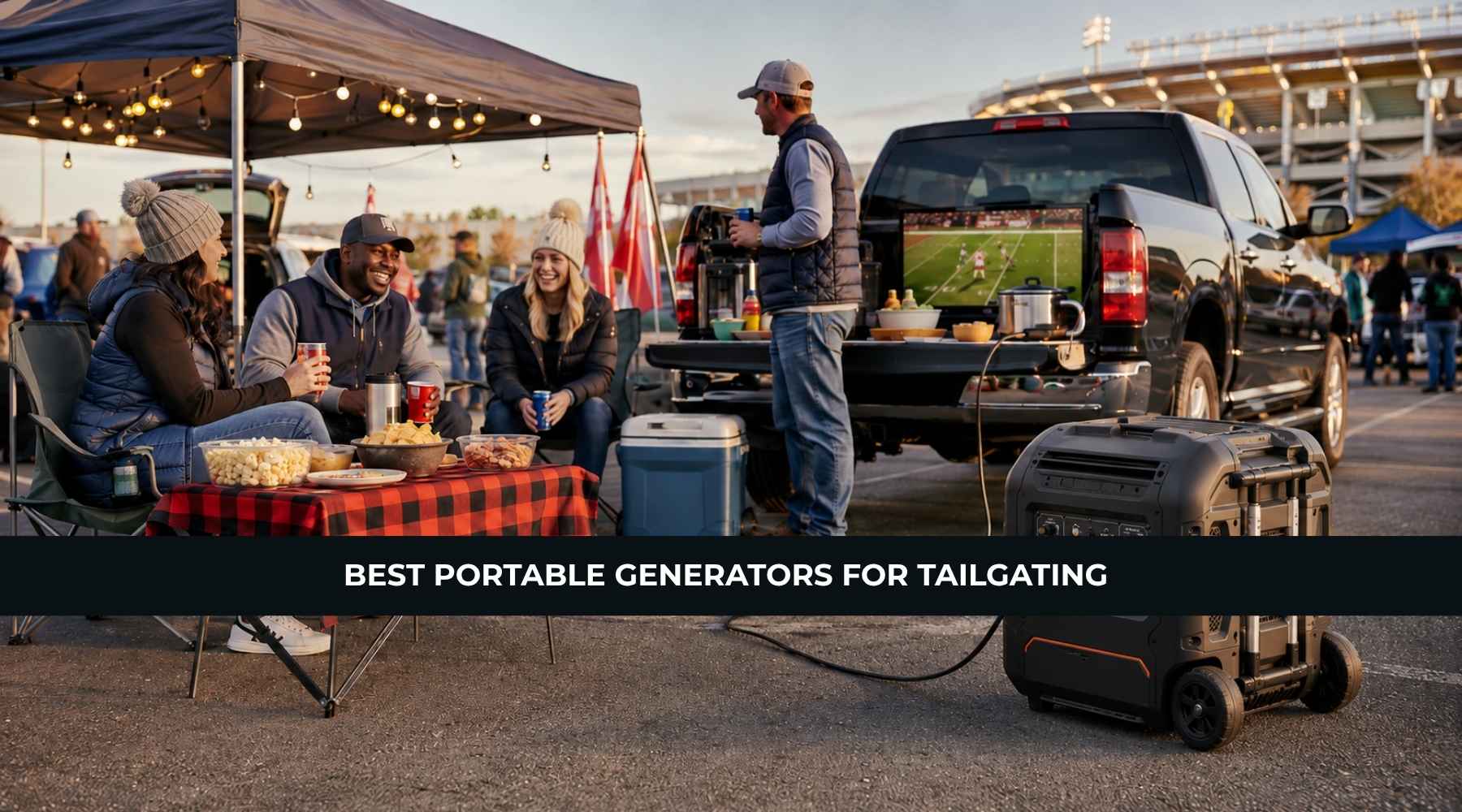 Best Portable Generators for Tailgating in 2026