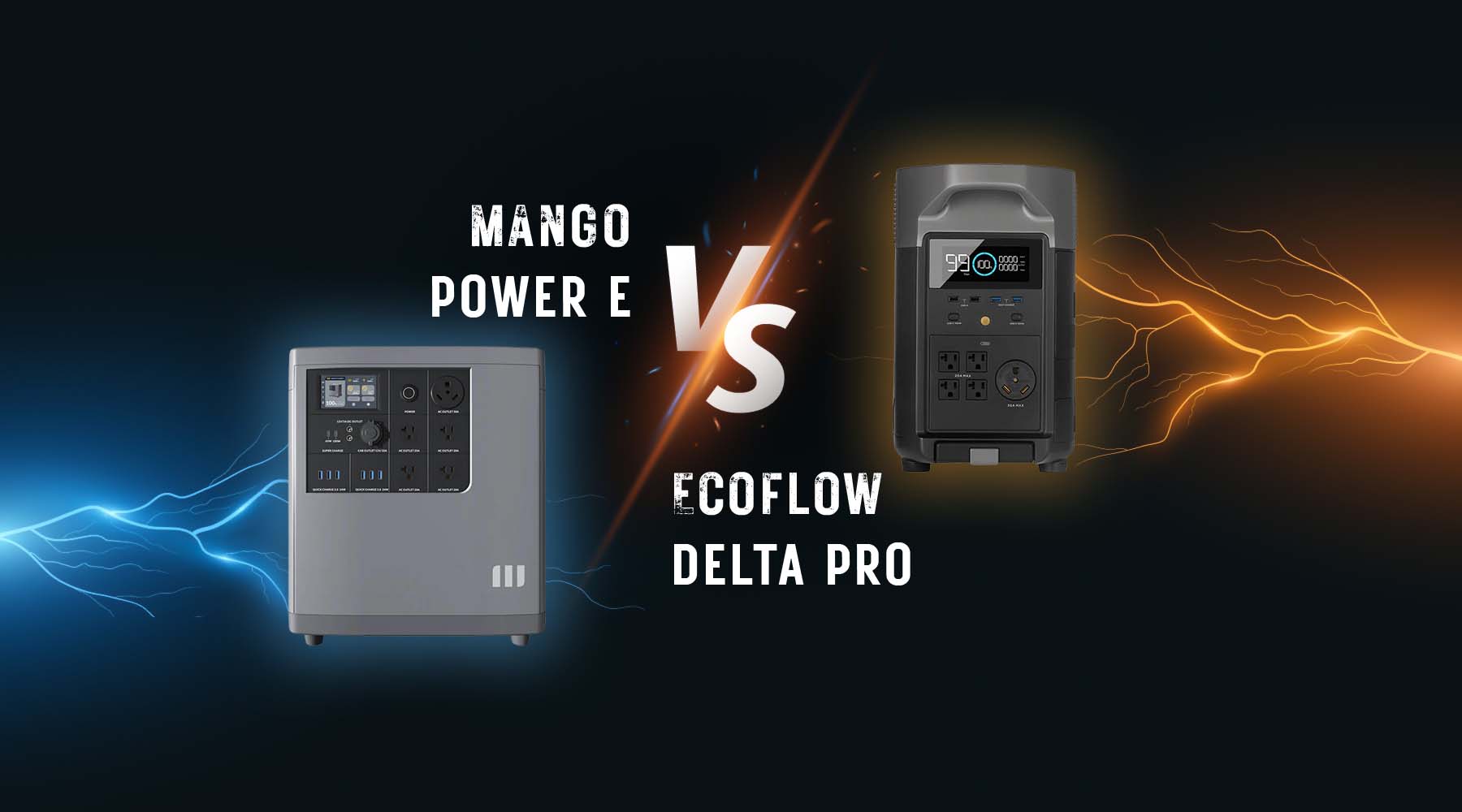 Mango Power E vs EcoFlow DELTA Pro