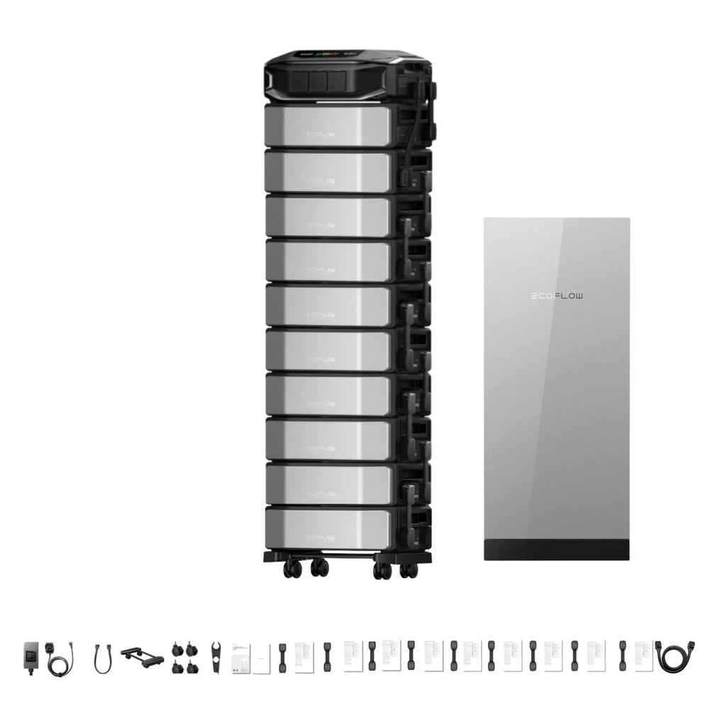 EcoFlow DELTA Pro Ultra X Whole-Home Backup | 6144Wh | 12kW | 10kW Solar Input