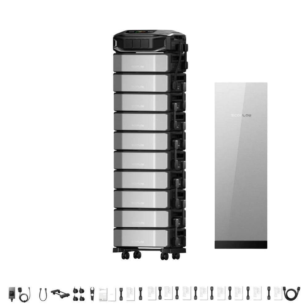 EcoFlow DELTA Pro Ultra X Whole-Home Backup | 6144Wh | 12kW | 10kW Solar Input