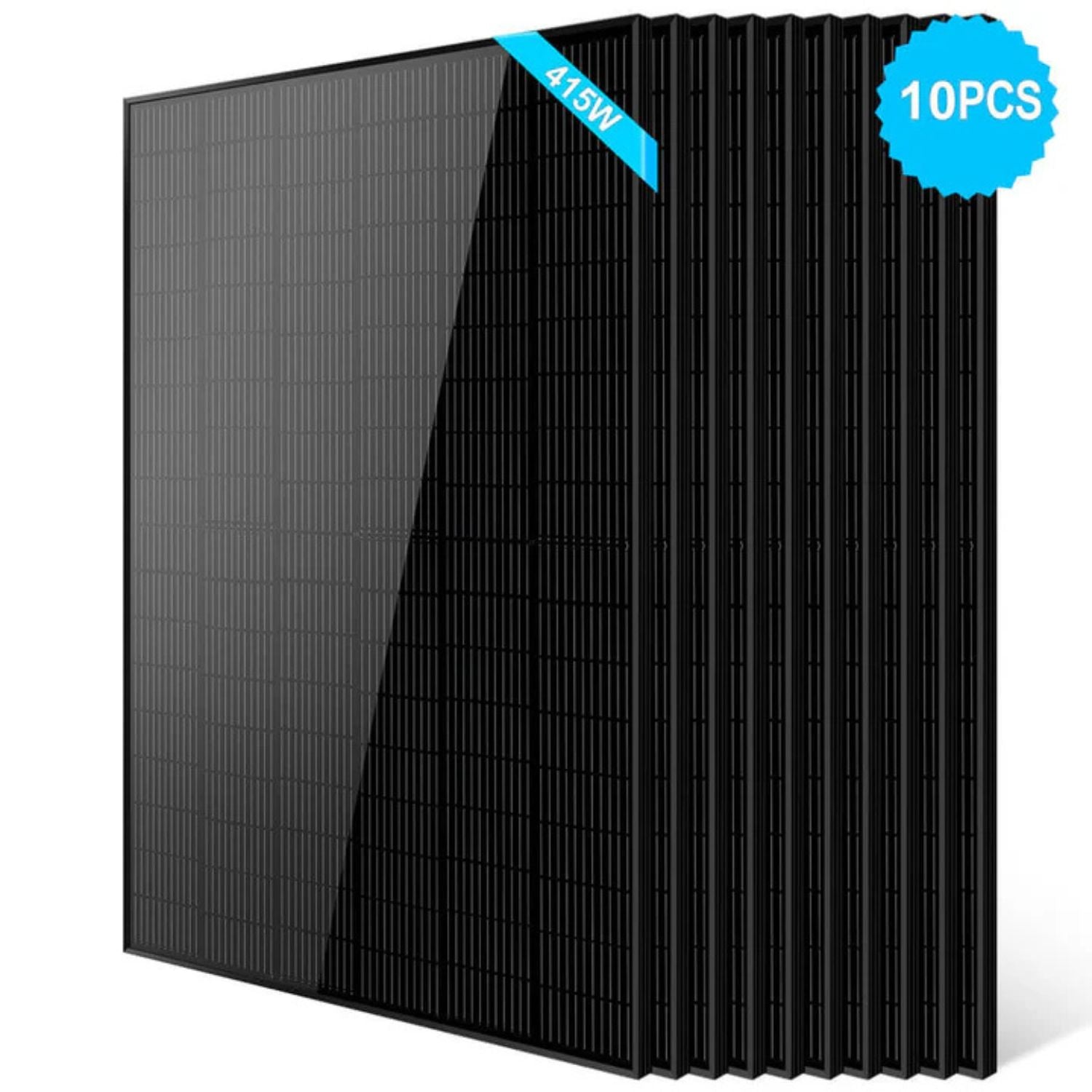 10 pcs SunGold Power 415W Mono Black Solar 