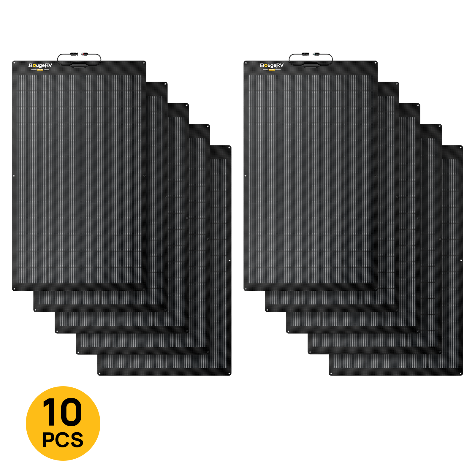 10pcs flexible solar panels