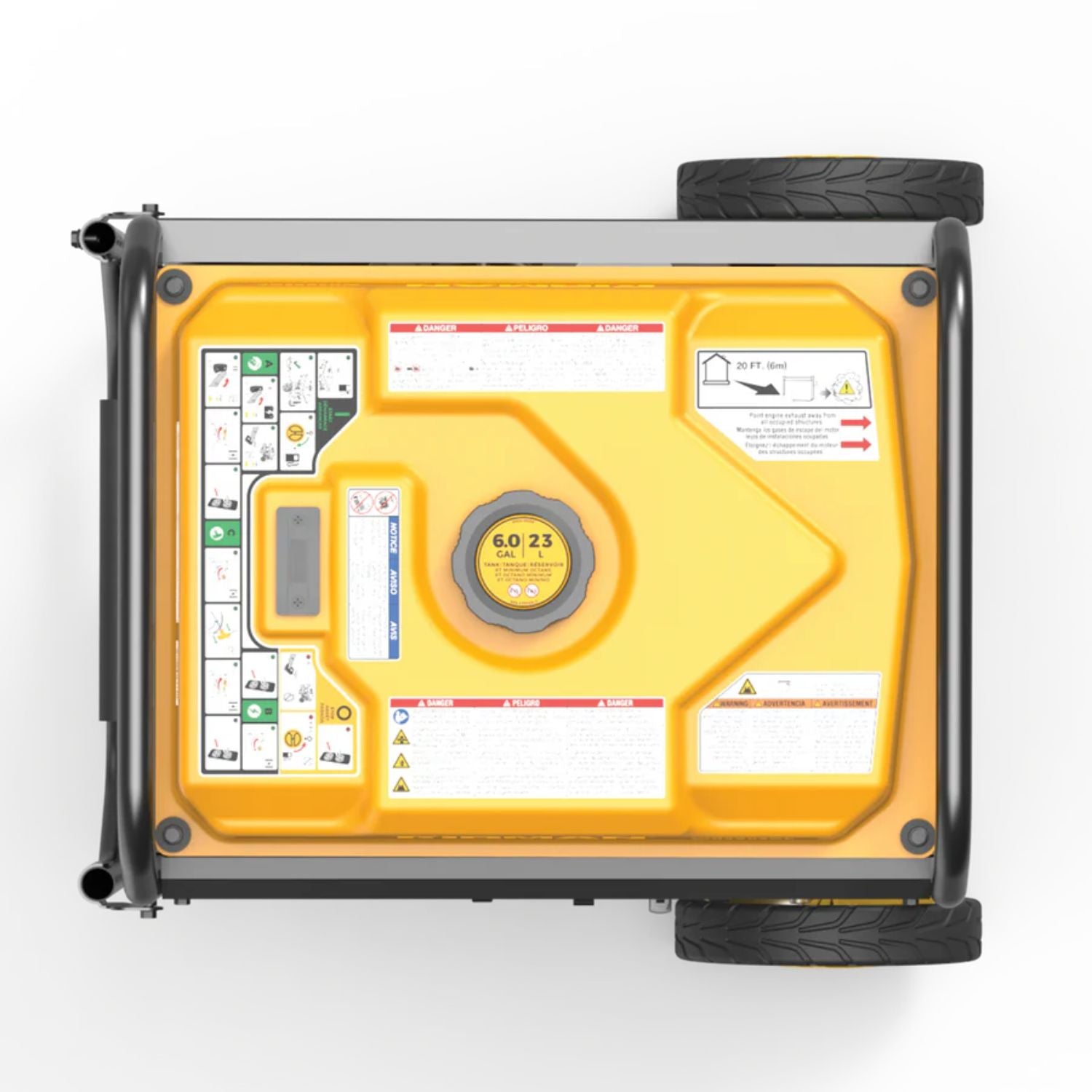 Firman W03663OF Gasoline 3650W/4500W Inverter Open Frame Portable Generator | Remote Start | CO Alert | EPA & CARB Approved