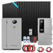 12kW hybrid kit with 20 x 450W panels, two PowerMax batteries, DC breaker, bus bars and battery cables