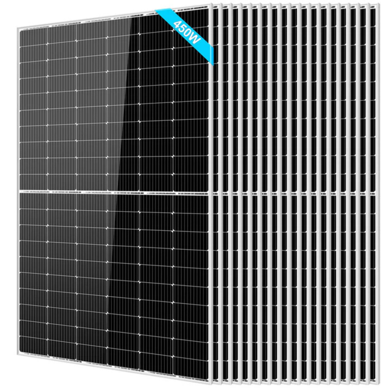 18 SunGold Power 450 Watt Monocrystalline Solar Panel