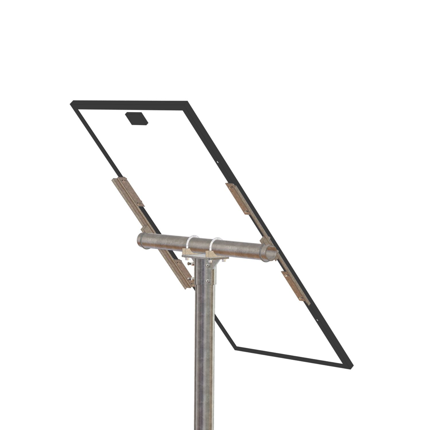 Tamarack PGRM Portrait Top of Pole Solar Mount