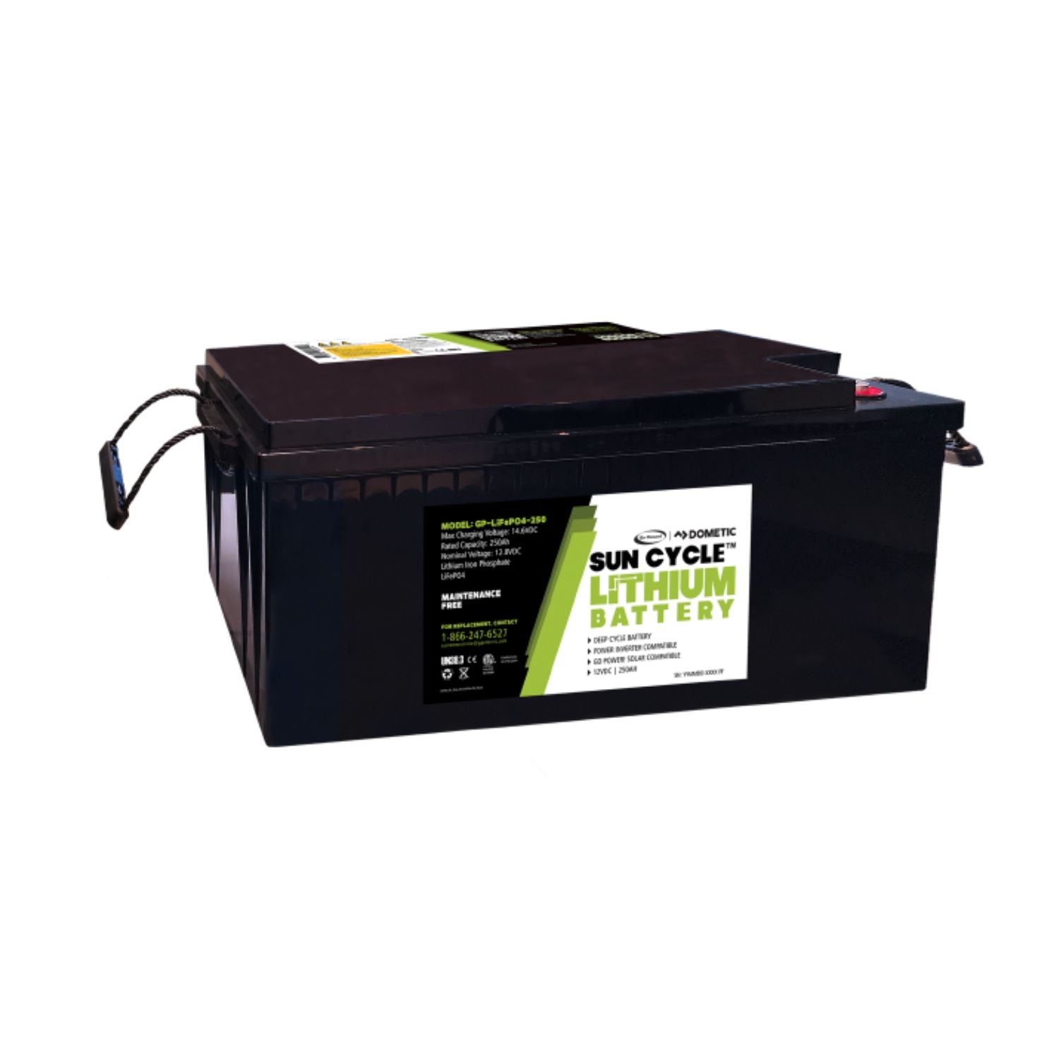 Go Power! 250Ah Lithium Iron Phosphate Solar Battery