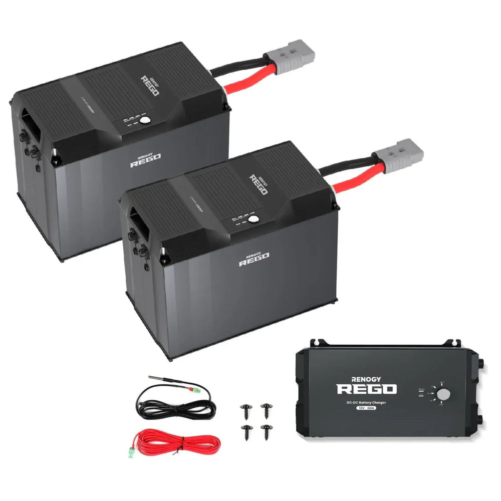 Renogy REGO Series 12V 400Ah Cold Weather LiFePO4 Battery