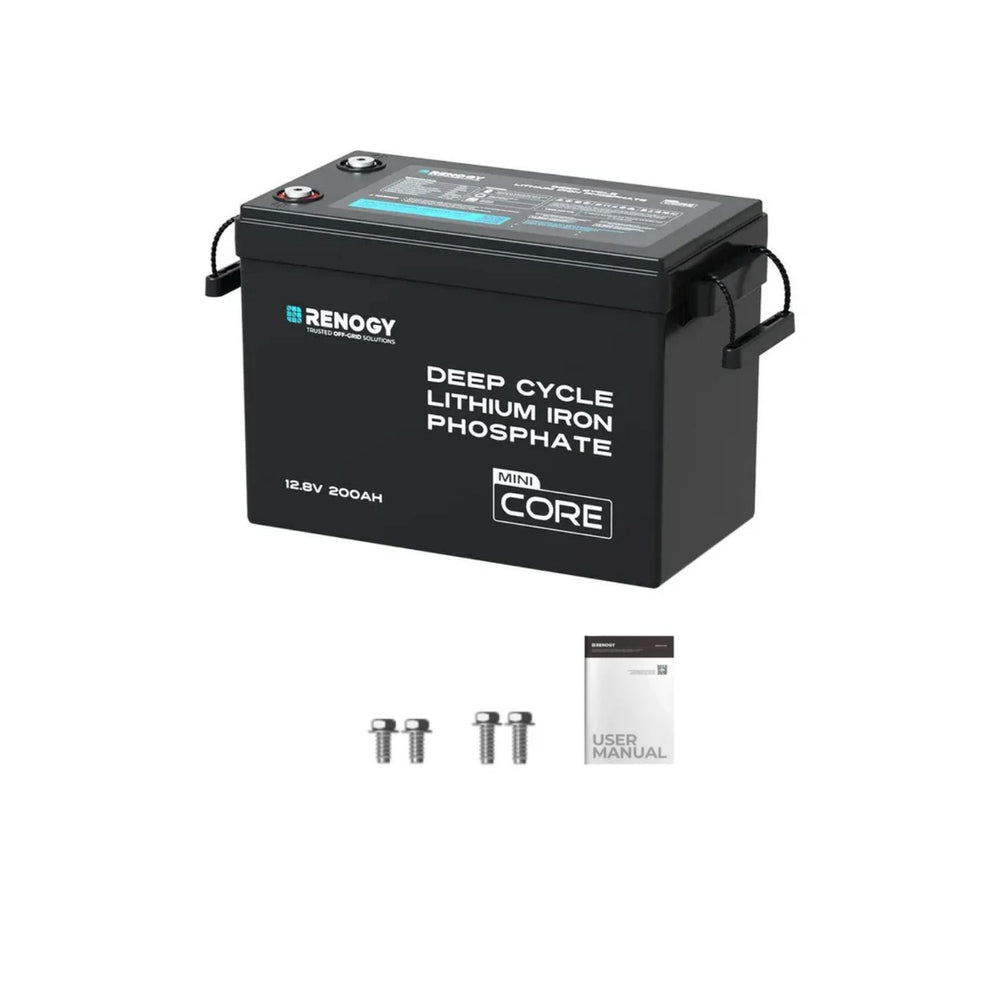 Renogy 12V 200Ah LiFePO4 Battery w/Low-Temperature Protection