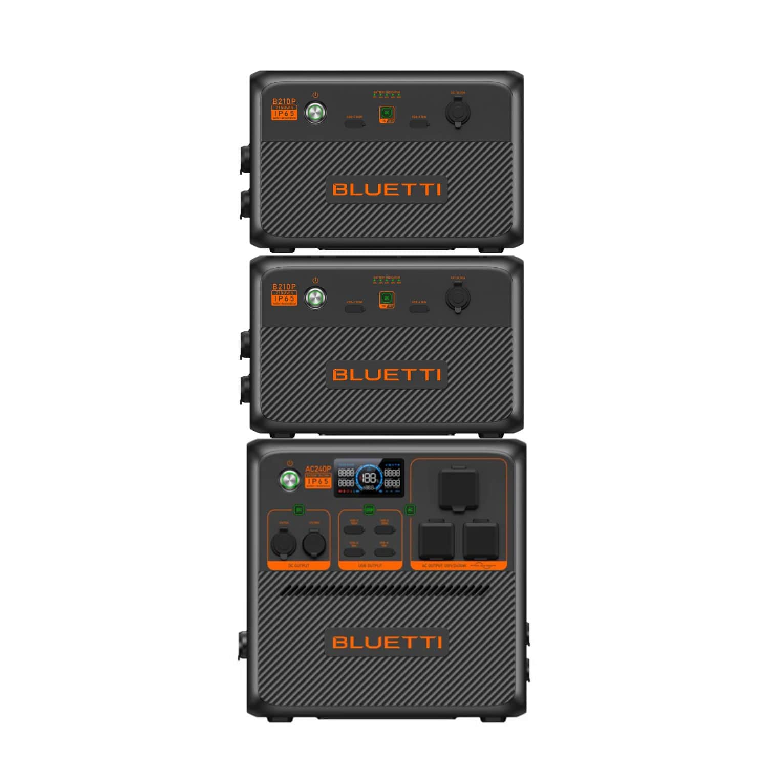 BLUETTI AC240P Portable Power Station | 1843Wh | 24000W | 1200W  Solar Input