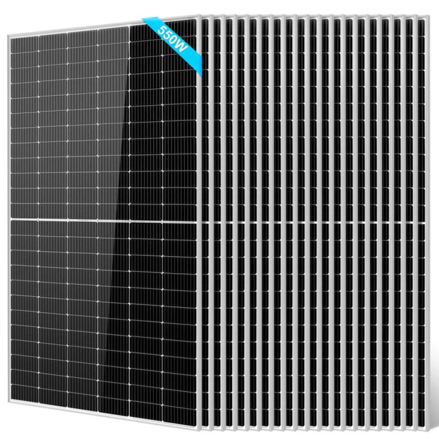 20 Pcs SunGold 550 Watt Monocrystalline Solar Panel