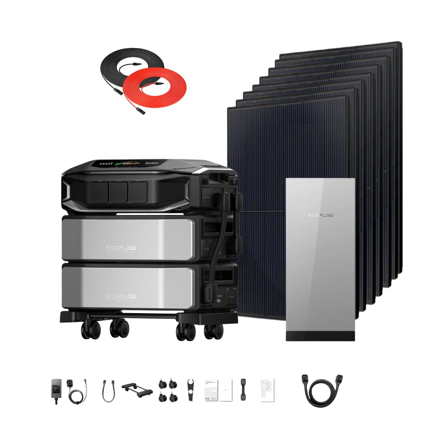 EcoFlow DELTA Pro Ultra X Whole-Home Backup | 6144Wh | 12kW | 10kW Solar Input