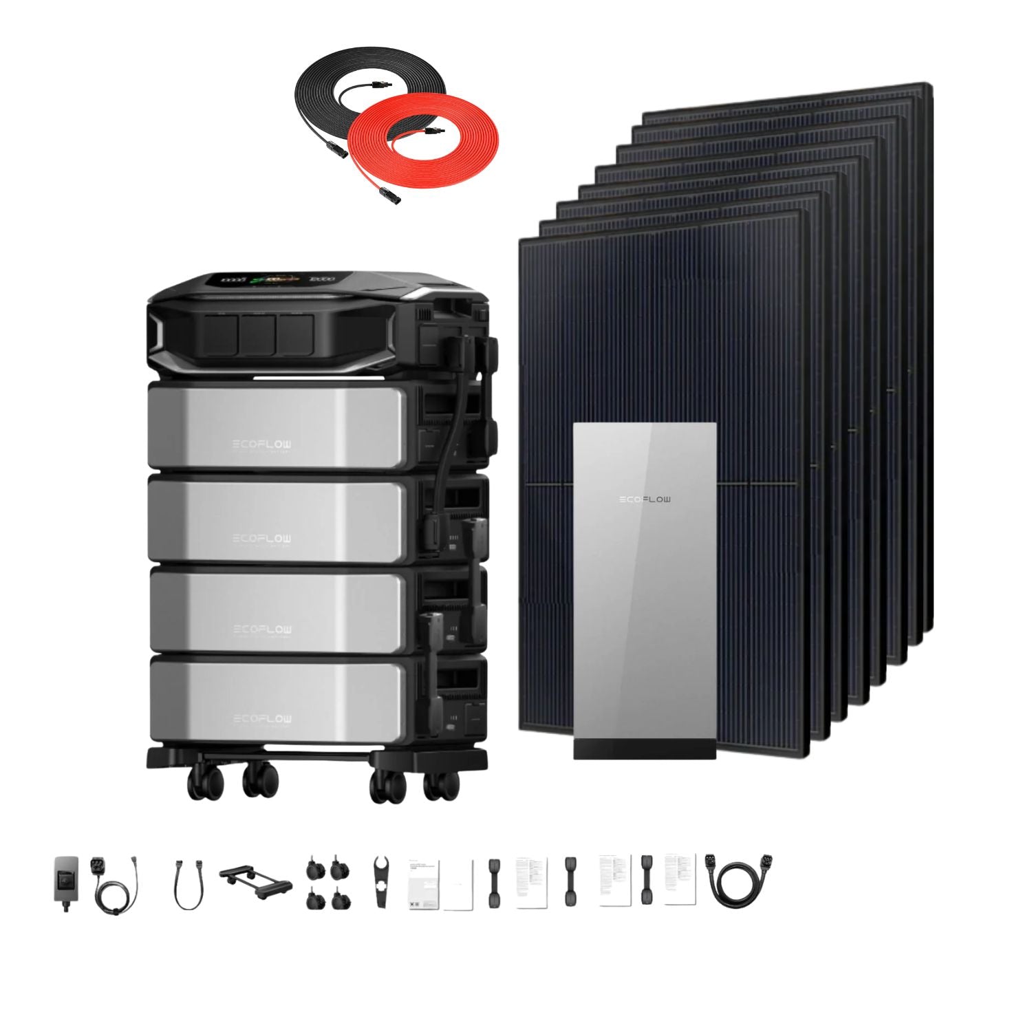 EcoFlow DELTA Pro Ultra X Whole-Home Backup | 6144Wh | 12kW | 10kW Solar Input
