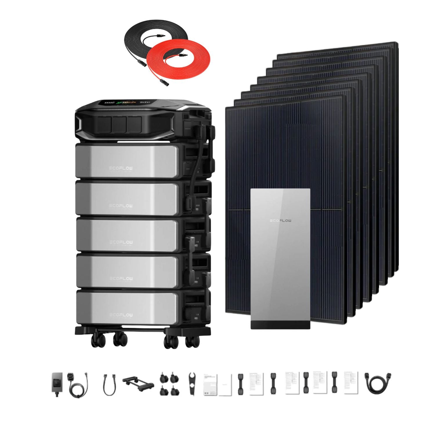 EcoFlow DELTA Pro Ultra X Whole-Home Backup | 6144Wh | 12kW | 10kW Solar Input
