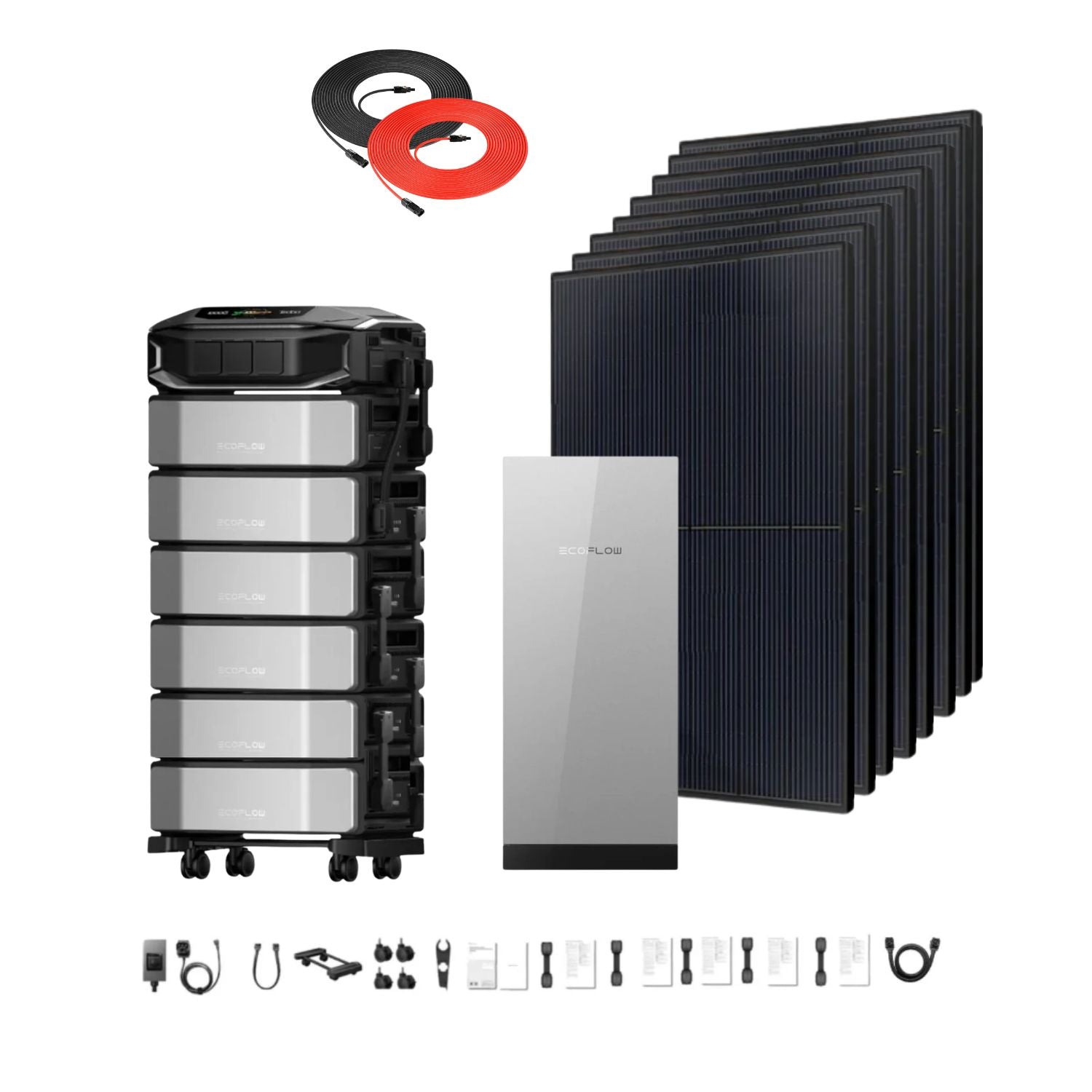 EcoFlow DELTA Pro Ultra X Whole-Home Backup | 6144Wh | 12kW | 10kW Solar Input