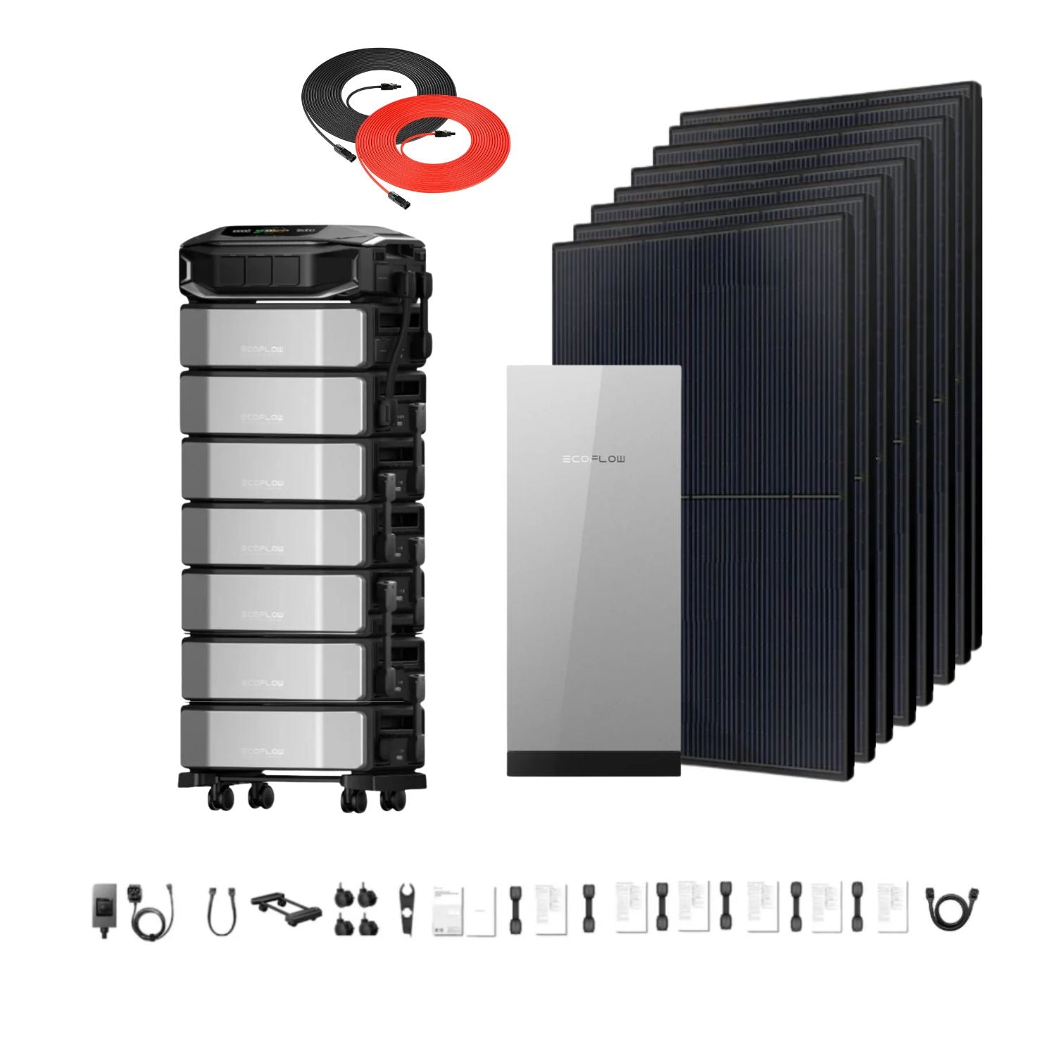 EcoFlow DELTA Pro Ultra X Whole-Home Backup | 6144Wh | 12kW | 10kW Solar Input