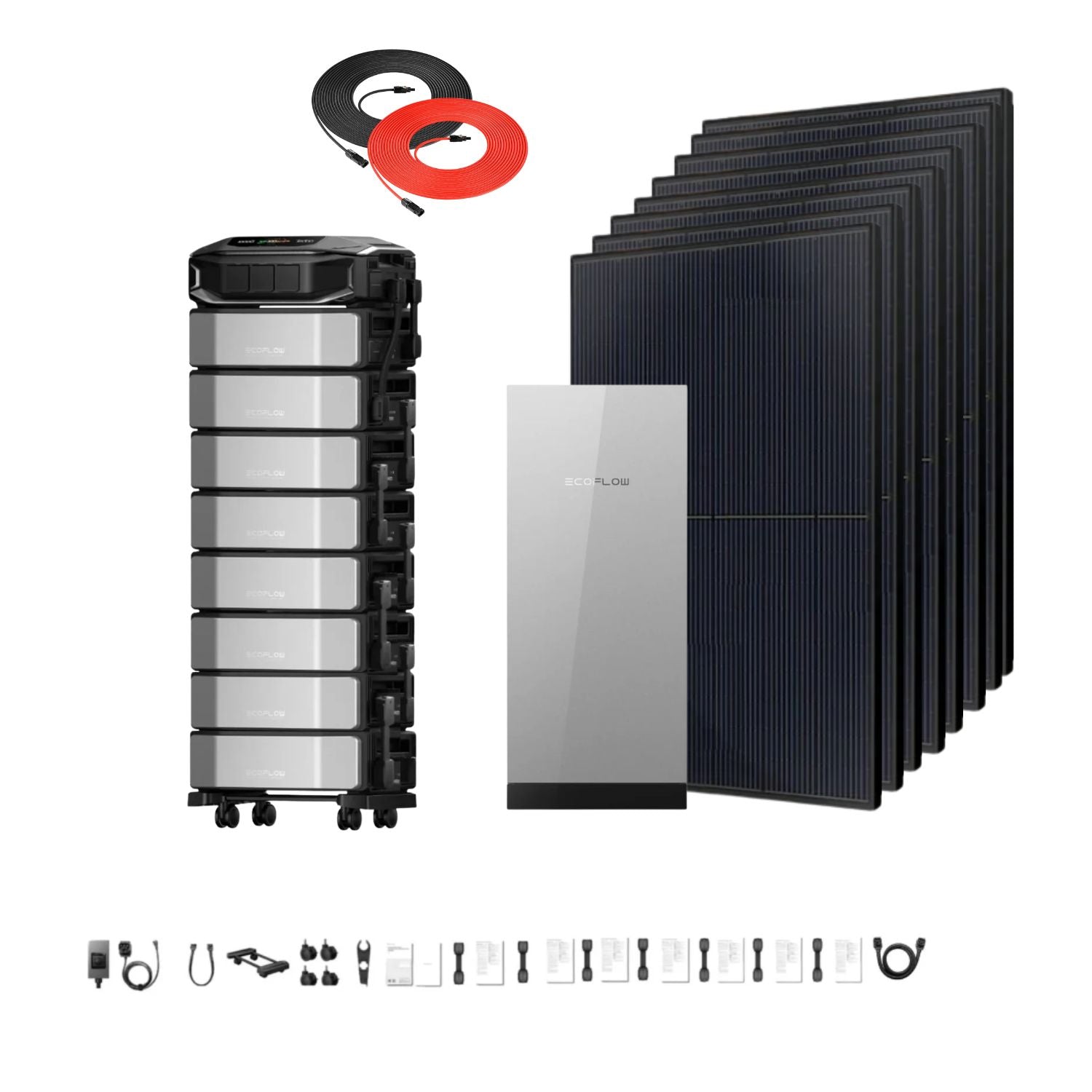 EcoFlow DELTA Pro Ultra X Whole-Home Backup | 6144Wh | 12kW | 10kW Solar Input