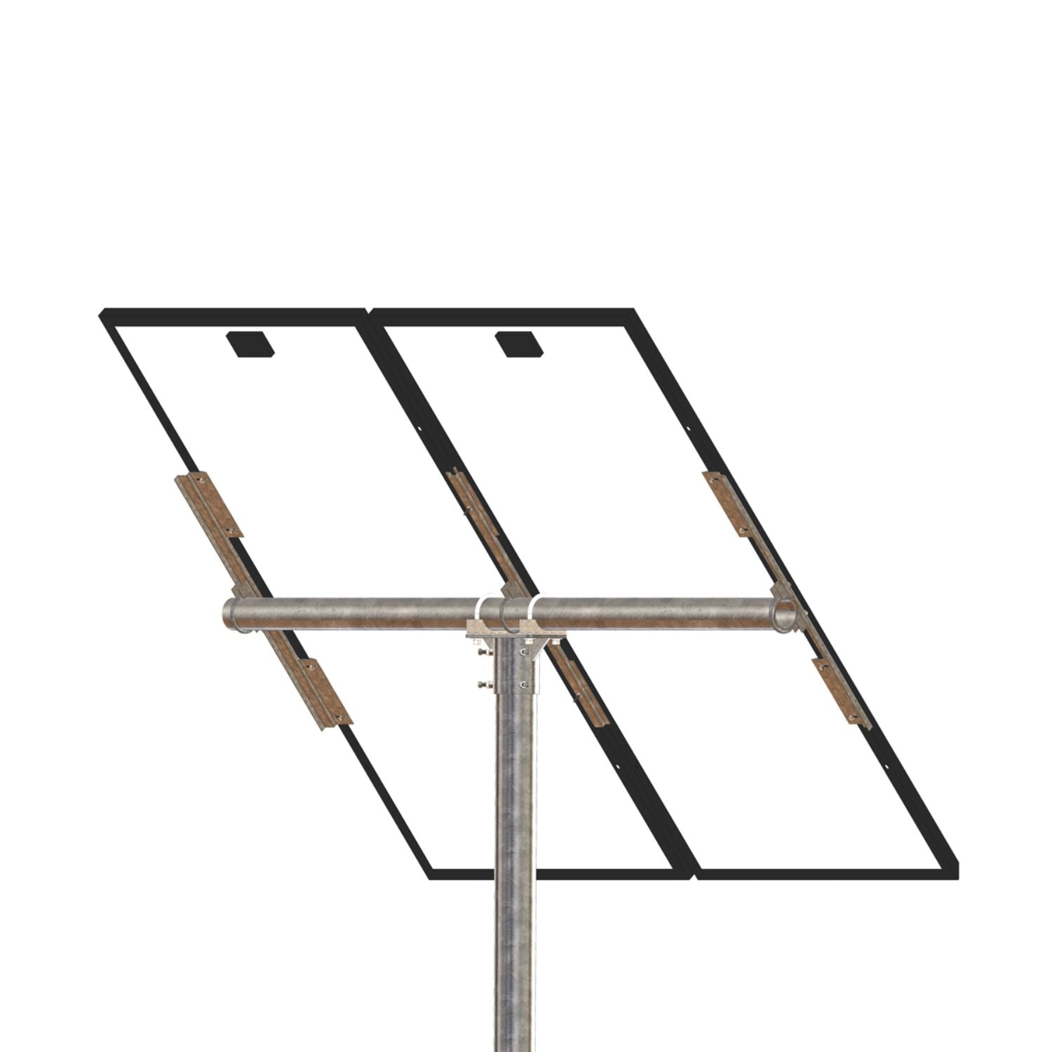 Tamarack PGRM Portrait Top of Pole Solar Mount