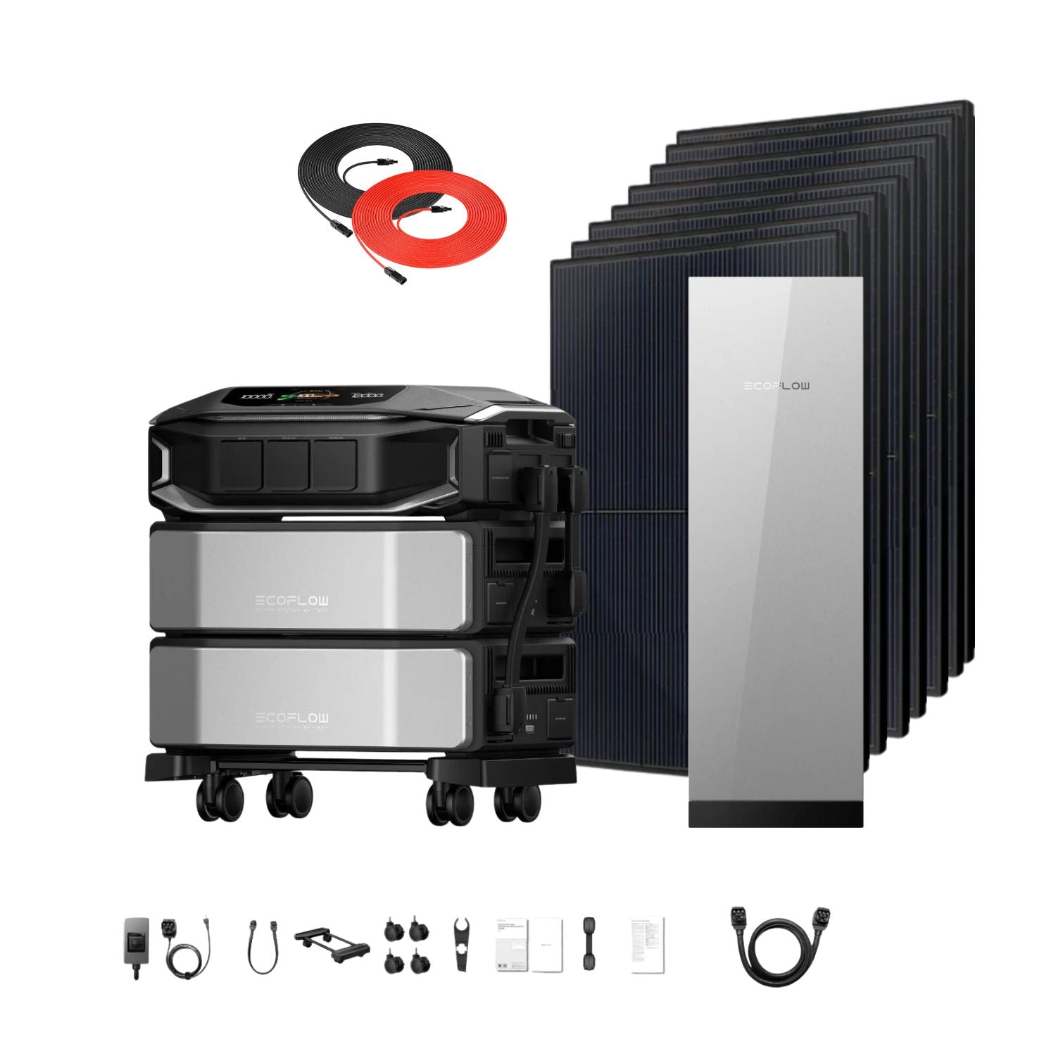 EcoFlow DELTA Pro Ultra X Whole-Home Backup | 6144Wh | 12kW | 10kW Solar Input