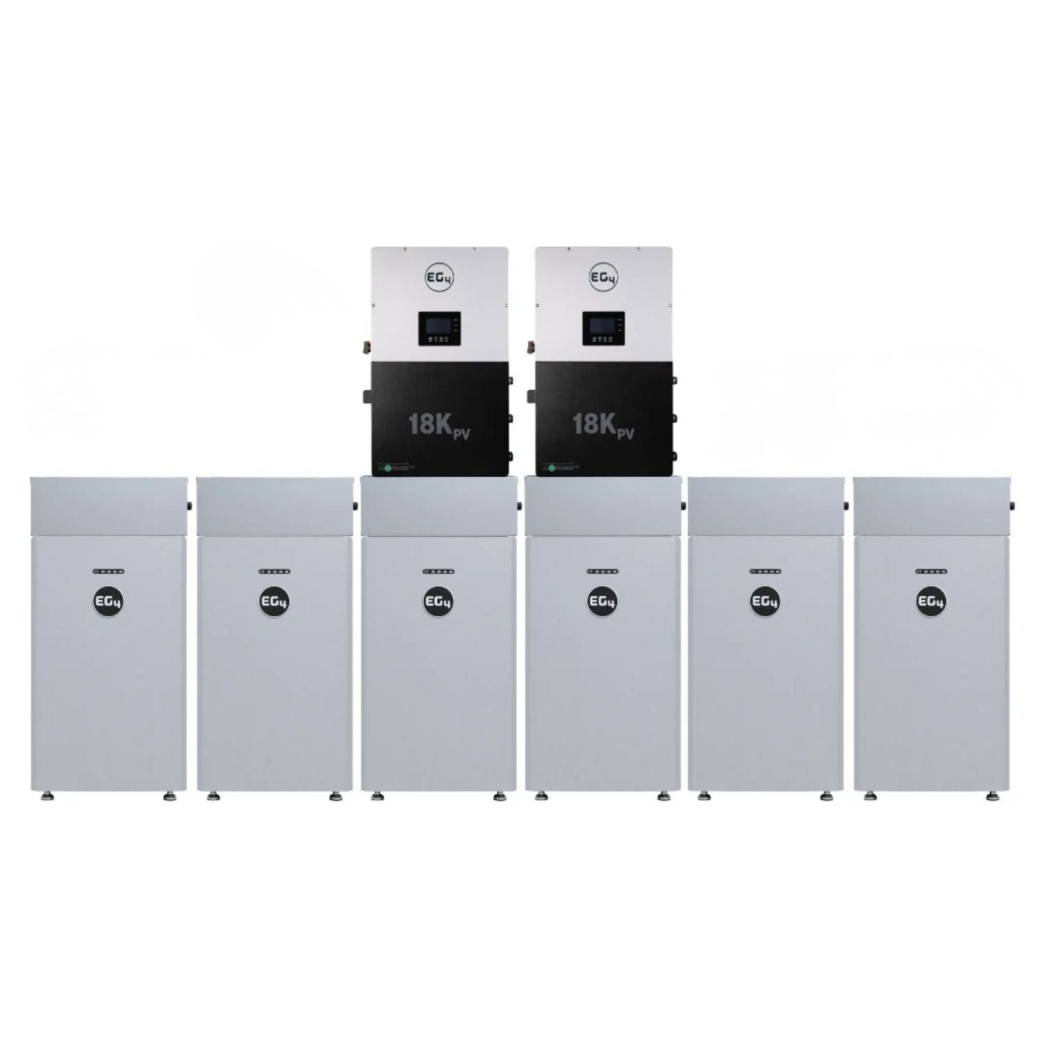 2 x EG4 18 KPV + 6X EG4 314AH Wallmount