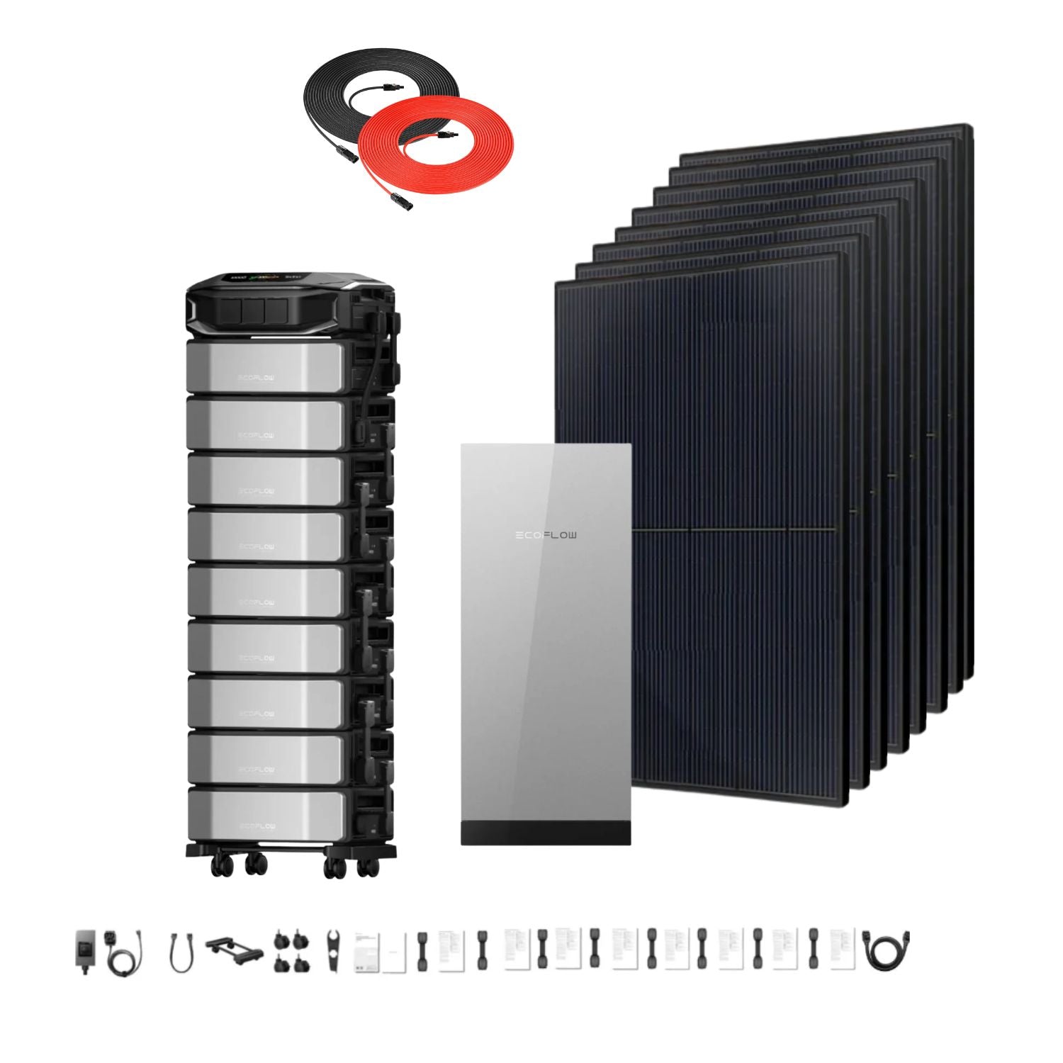 EcoFlow DELTA Pro Ultra X Whole-Home Backup | 6144Wh | 12kW | 10kW Solar Input