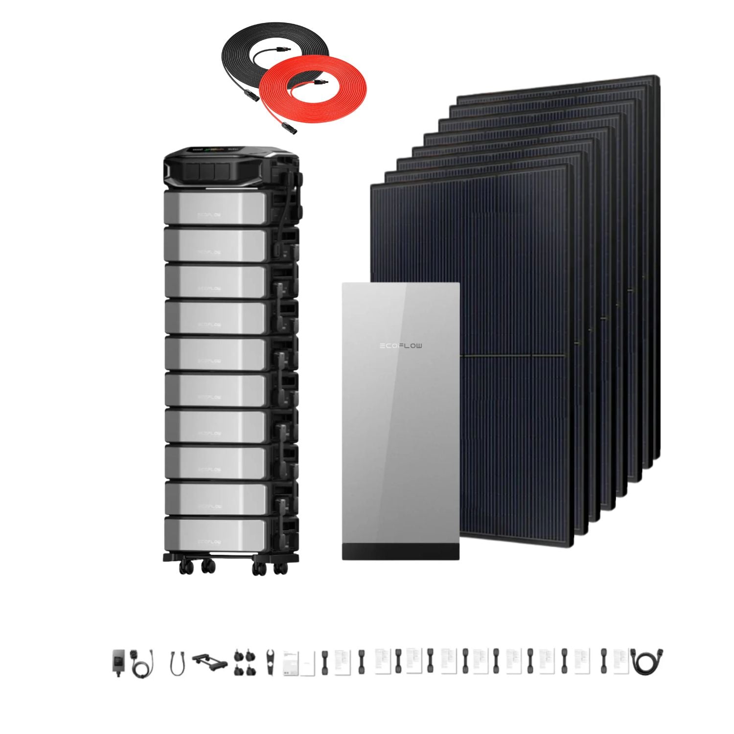 EcoFlow DELTA Pro Ultra X Whole-Home Backup | 6144Wh | 12kW | 10kW Solar Input