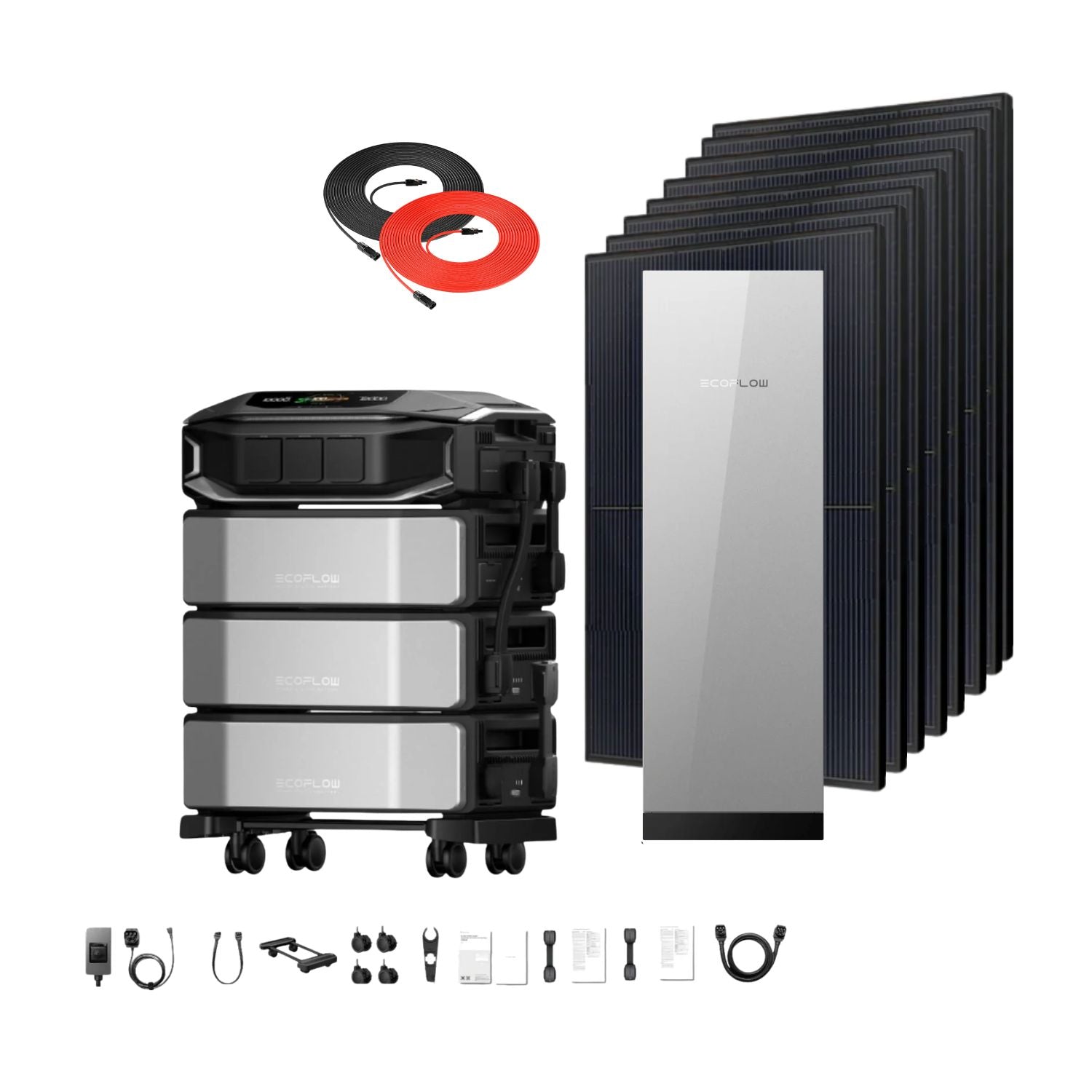 EcoFlow DELTA Pro Ultra X Whole-Home Backup | 6144Wh | 12kW | 10kW Solar Input