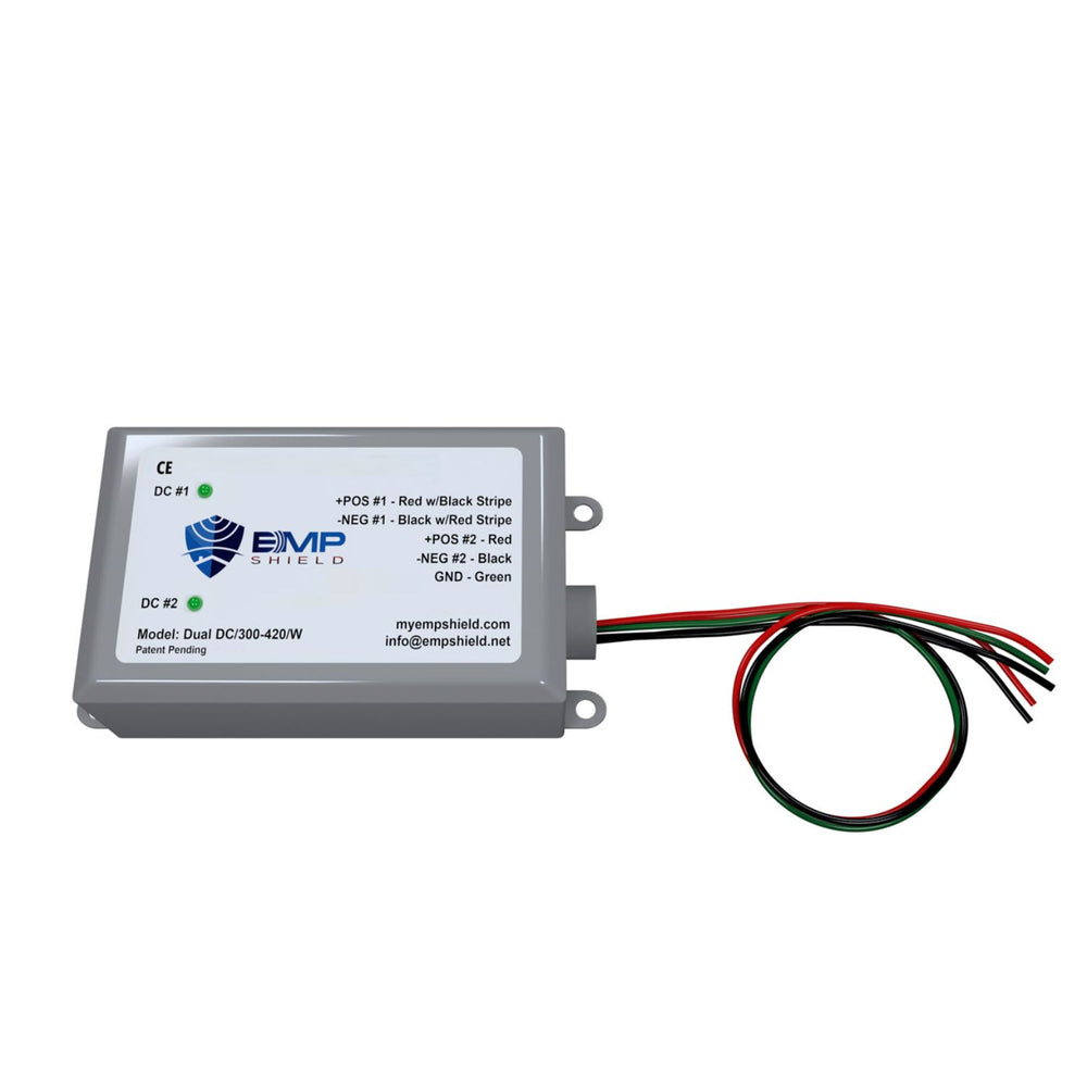 EMP Shield Dual 300-420 Volt DC Solar & Wind Protection