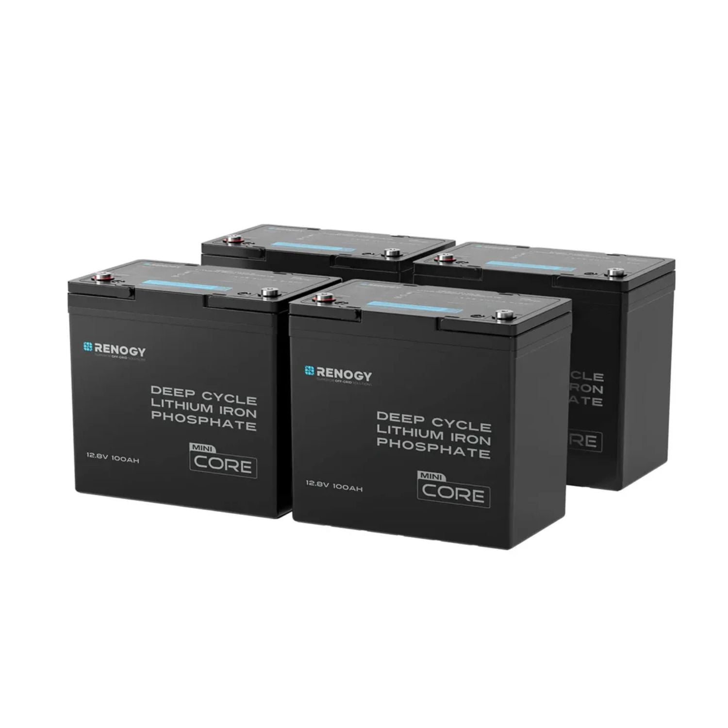 Renogy CORE Series Mini Size 12.8V 100Ah Lithium Iron Phosphate Battery