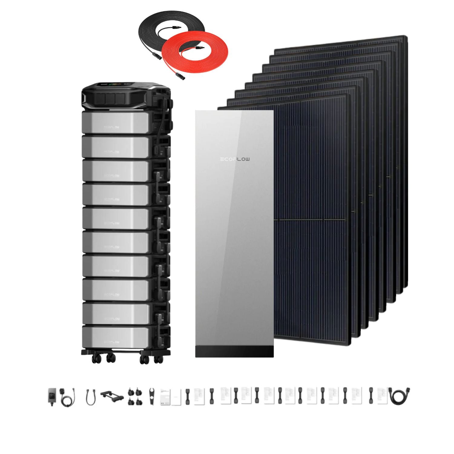 EcoFlow DELTA Pro Ultra X Whole-Home Backup | 6144Wh | 12kW | 10kW Solar Input