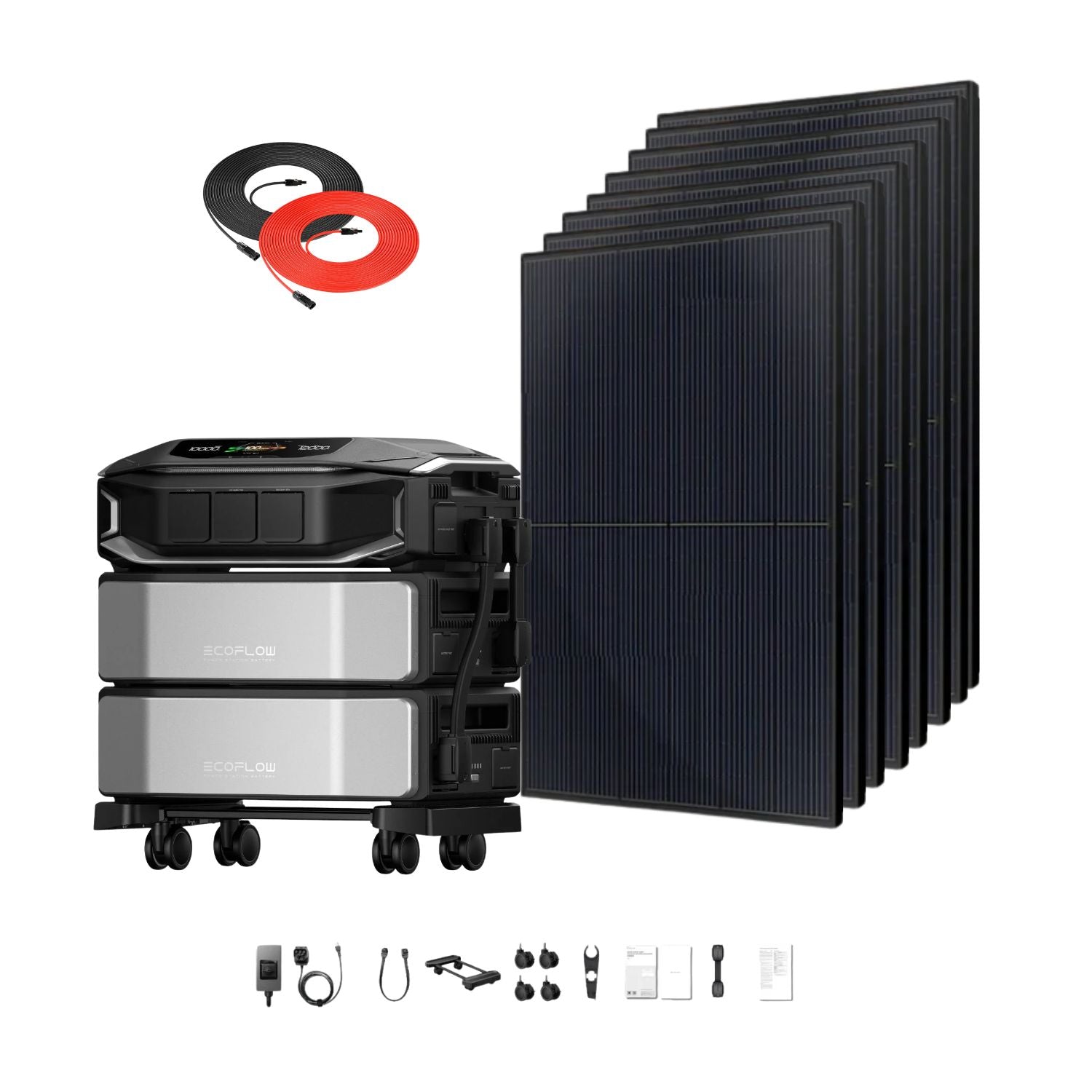 EcoFlow DELTA Pro Ultra X Whole-Home Backup | 6144Wh | 12kW | 10kW Solar Input