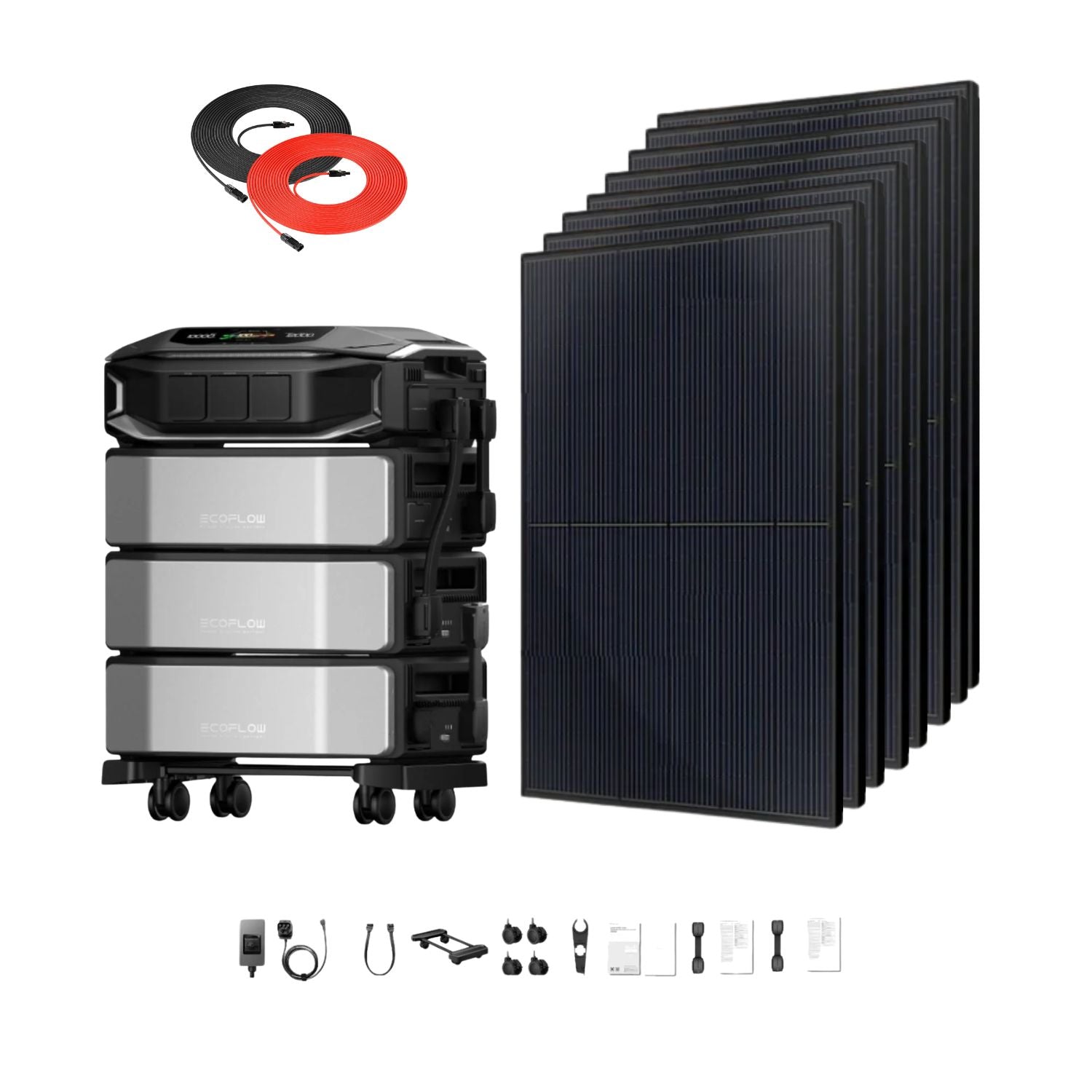 EcoFlow DELTA Pro Ultra X Whole-Home Backup | 6144Wh | 12kW | 10kW Solar Input
