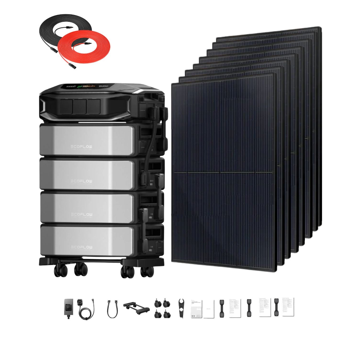 EcoFlow DELTA Pro Ultra X Whole-Home Backup | 6144Wh | 12kW | 10kW Solar Input