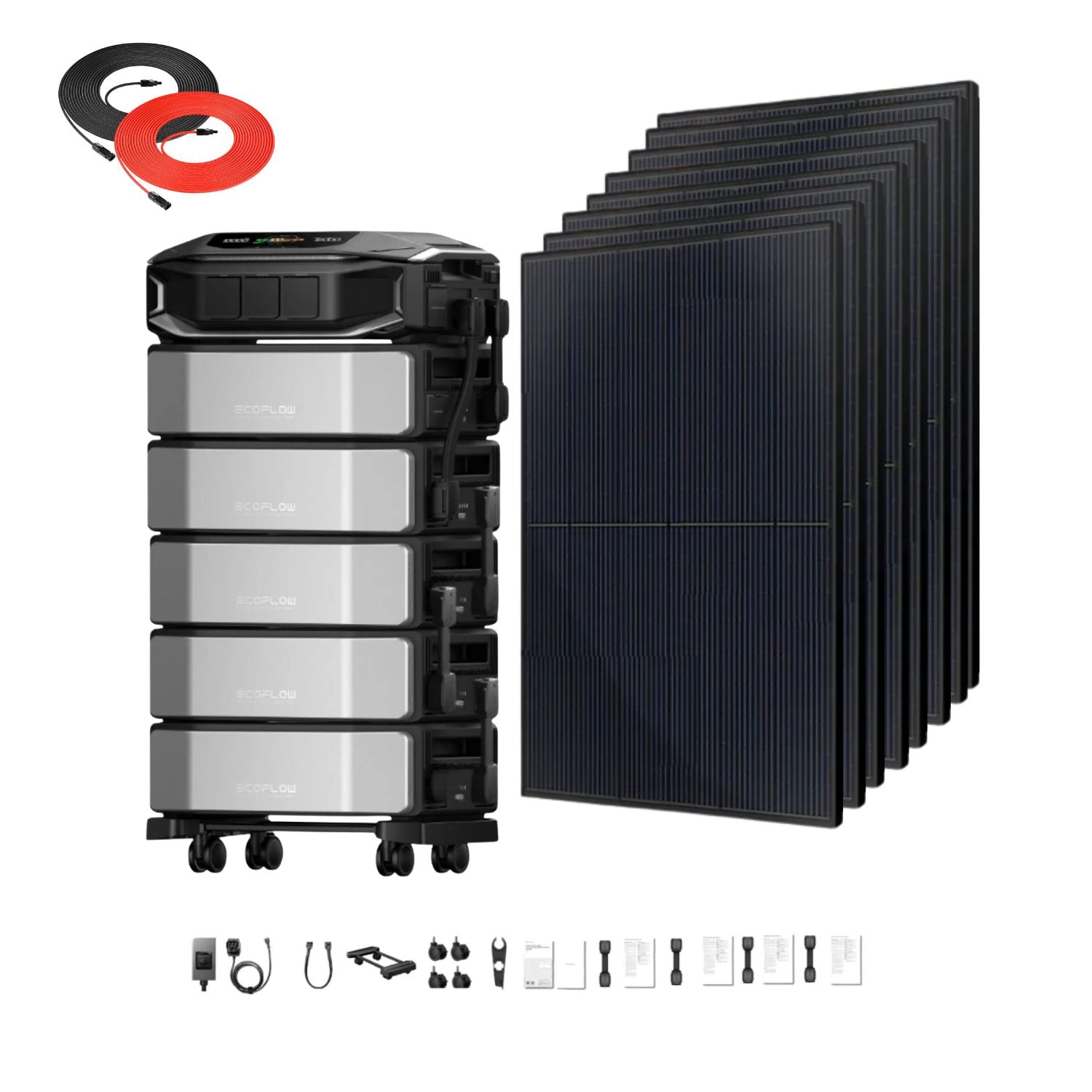 EcoFlow DELTA Pro Ultra X Whole-Home Backup | 6144Wh | 12kW | 10kW Solar Input