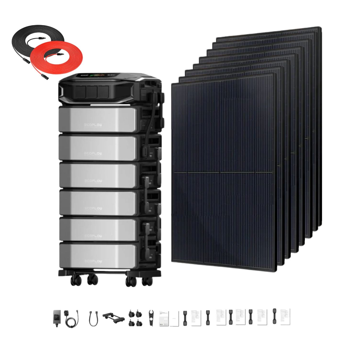 EcoFlow DELTA Pro Ultra X Whole-Home Backup | 6144Wh | 12kW | 10kW Solar Input