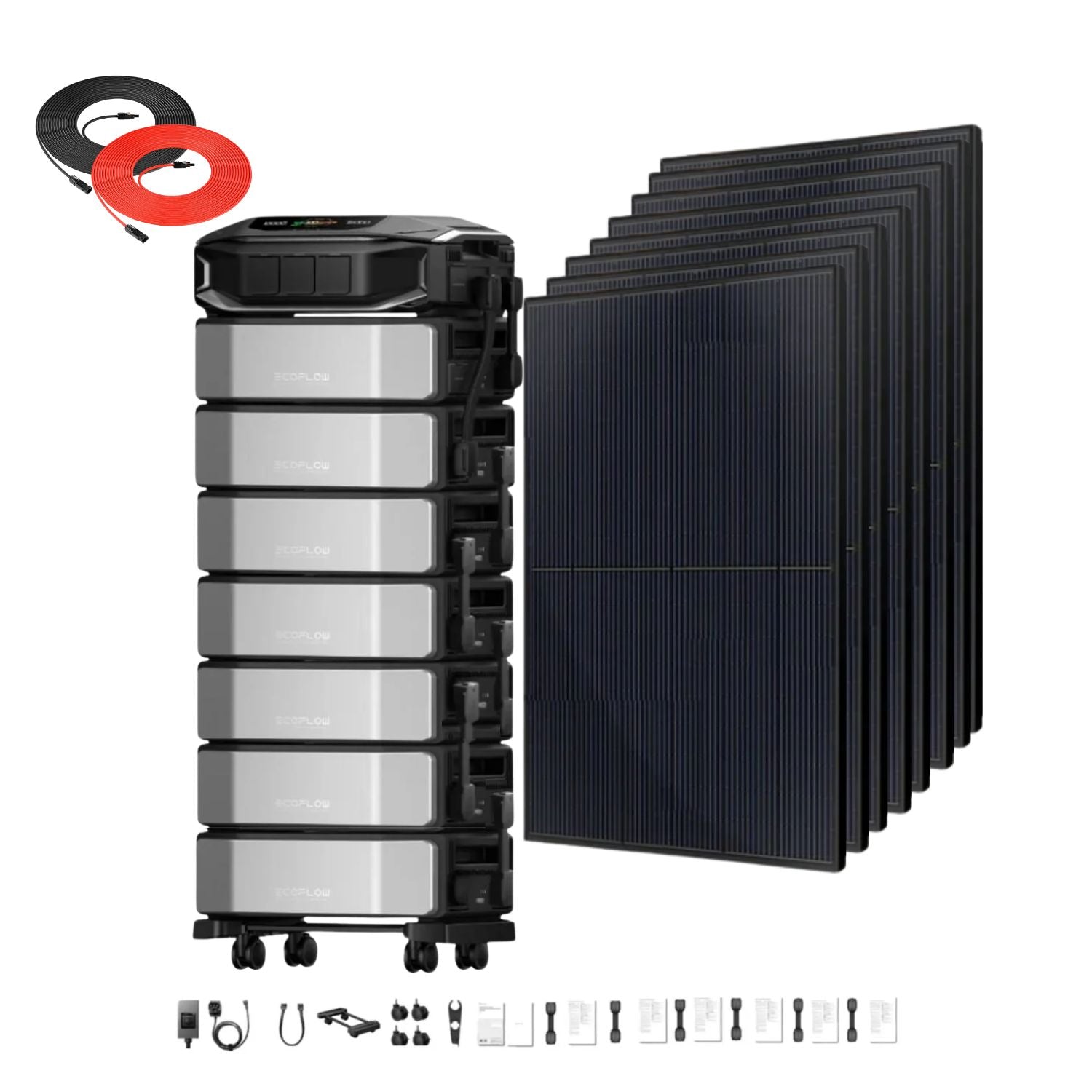 EcoFlow DELTA Pro Ultra X Whole-Home Backup | 6144Wh | 12kW | 10kW Solar Input