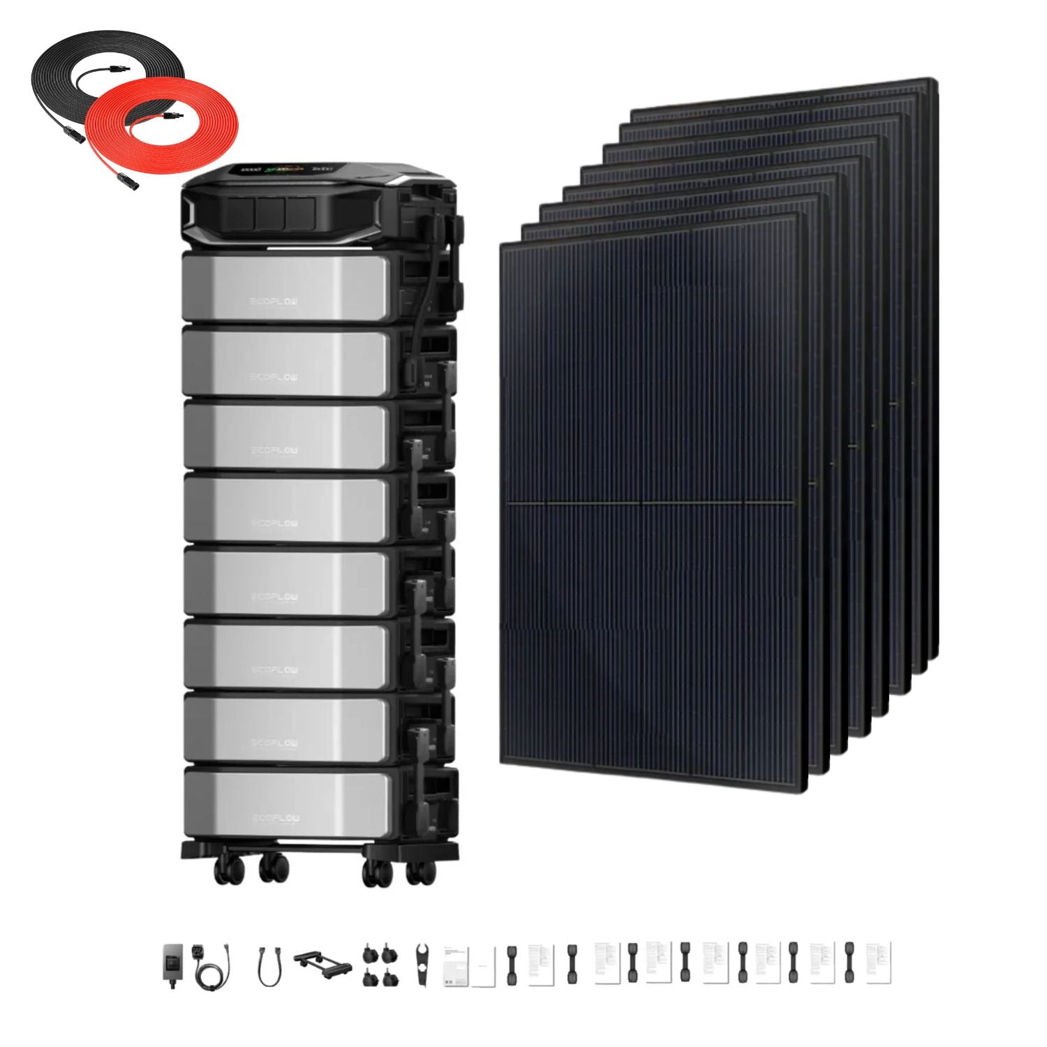 EcoFlow DELTA Pro Ultra X Whole-Home Backup | 6144Wh | 12kW | 10kW Solar Input