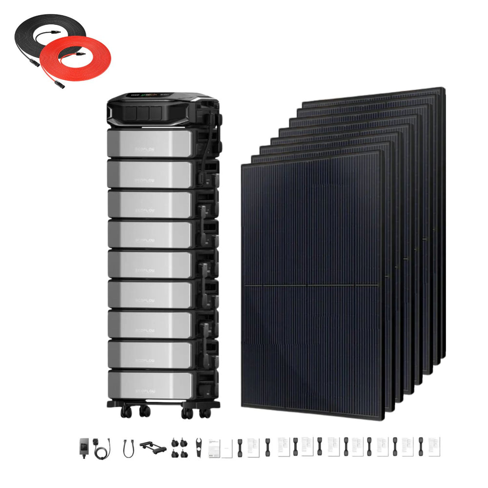 EcoFlow DELTA Pro Ultra X Whole-Home Backup | 6144Wh | 12kW | 10kW Solar Input