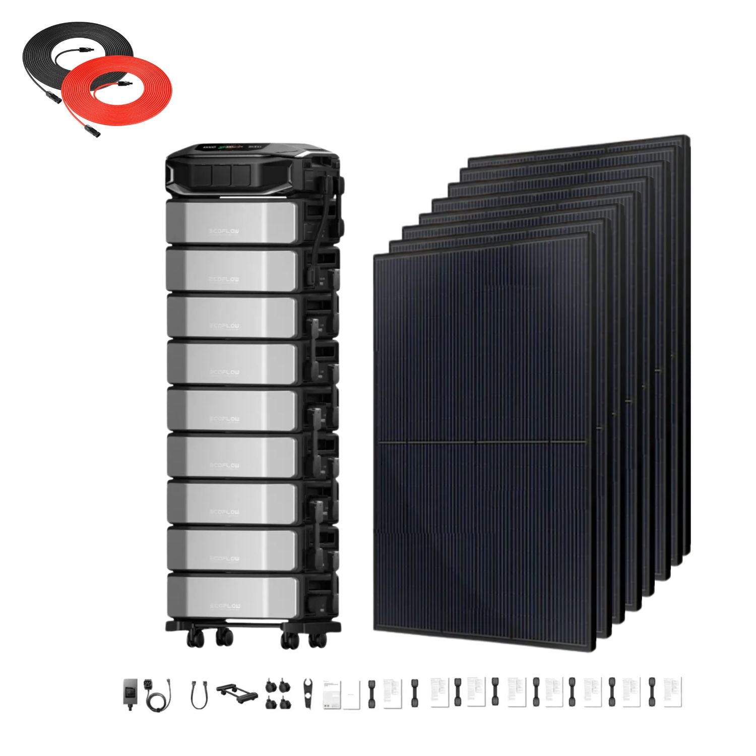 EcoFlow DELTA Pro Ultra X Whole-Home Backup | 6144Wh | 12kW | 10kW Solar Input