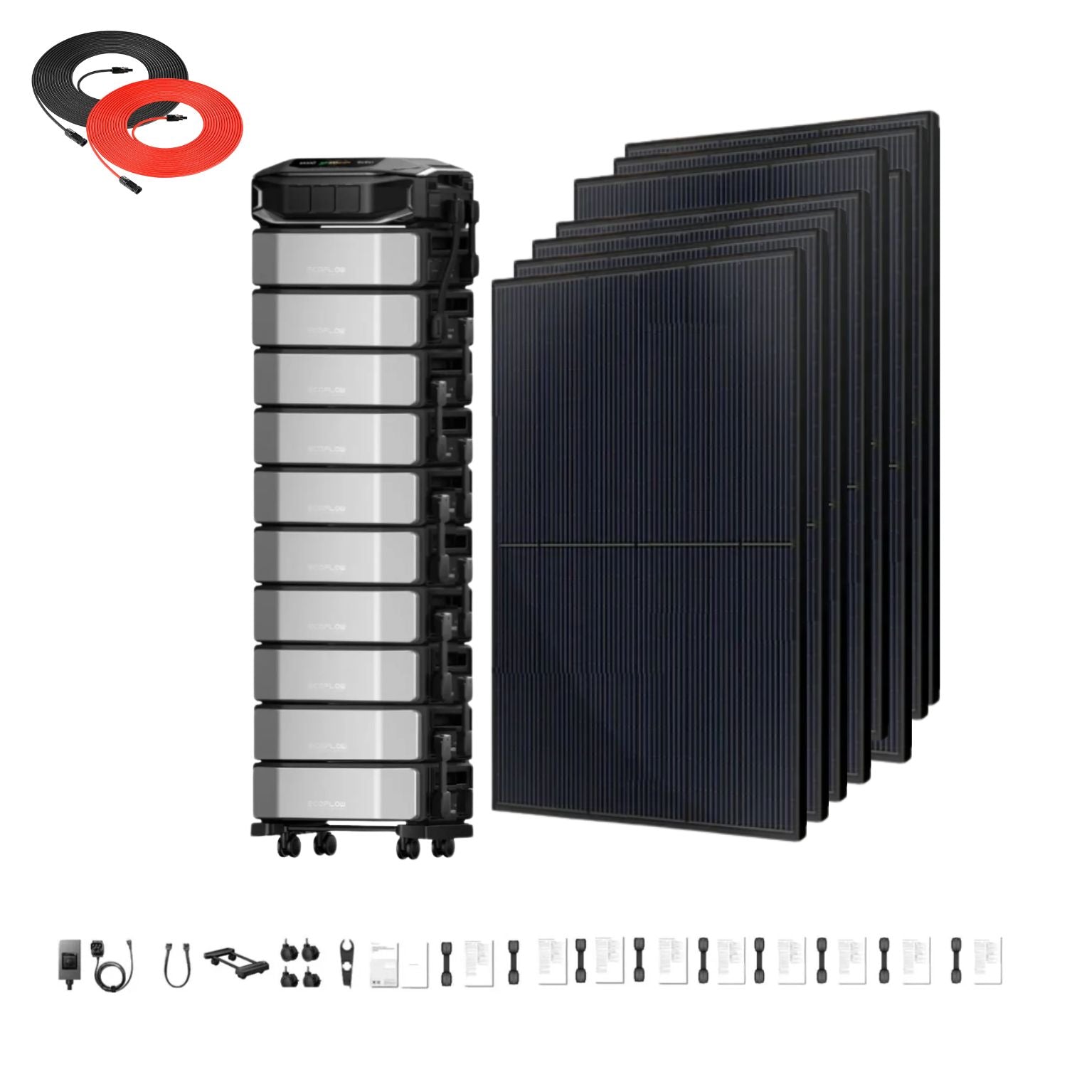 EcoFlow DELTA Pro Ultra X Whole-Home Backup | 6144Wh | 12kW | 10kW Solar Input