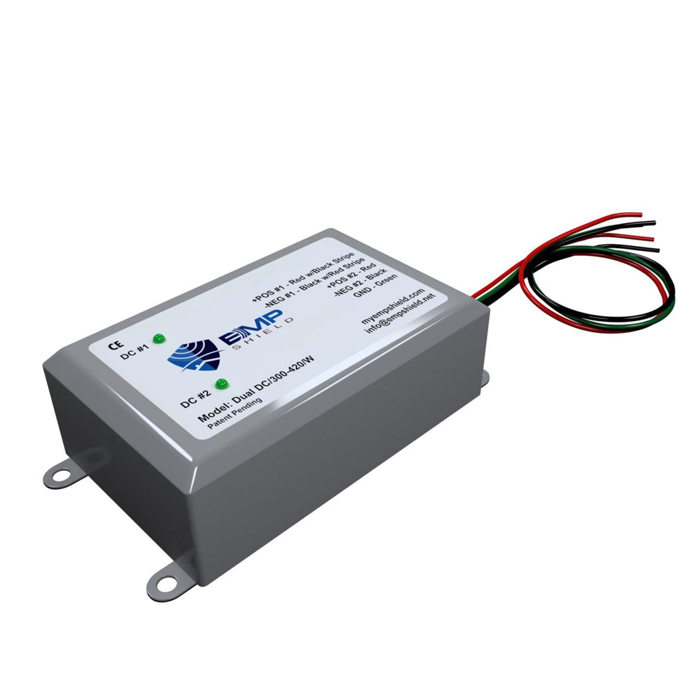EMP Shield Dual 300-420 Volt DC Solar & Wind Protection