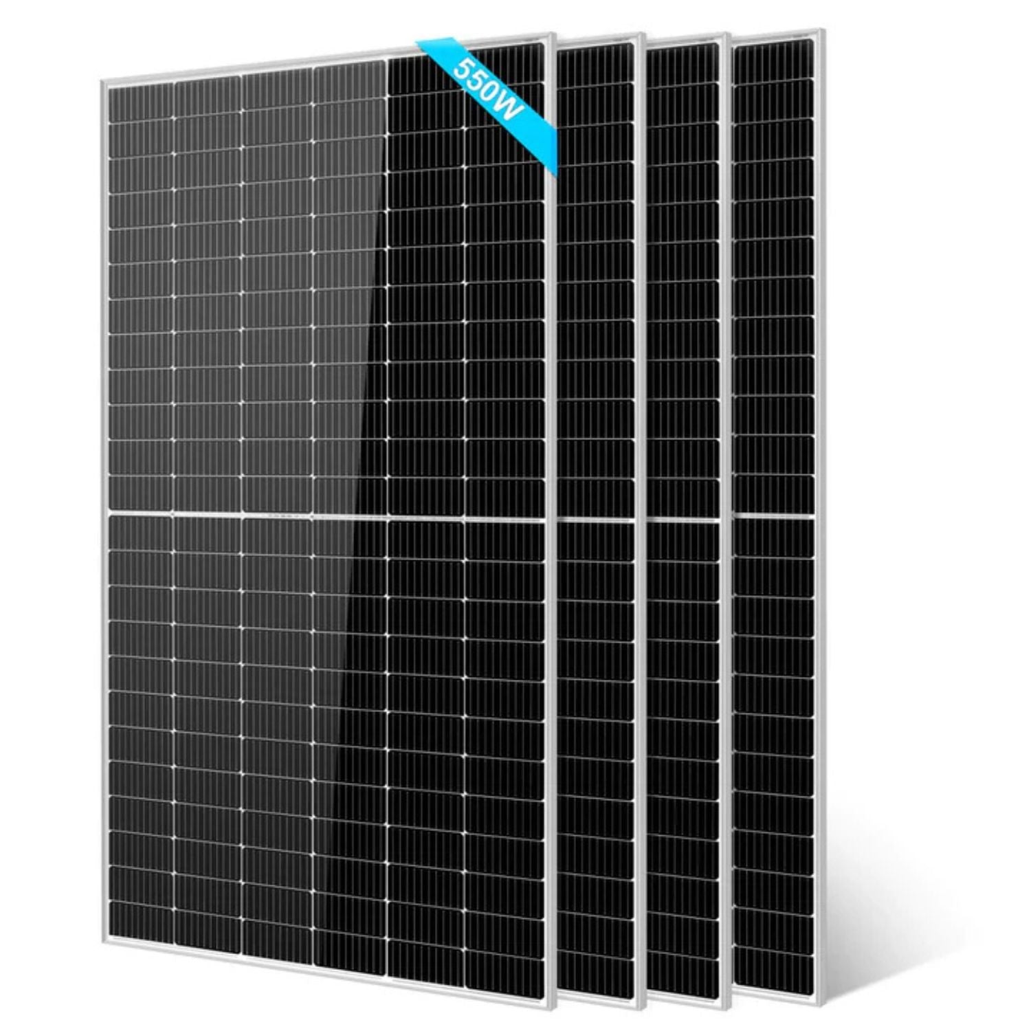 4 Pcs SunGold 550 Watt Monocrystalline Solar Panel
