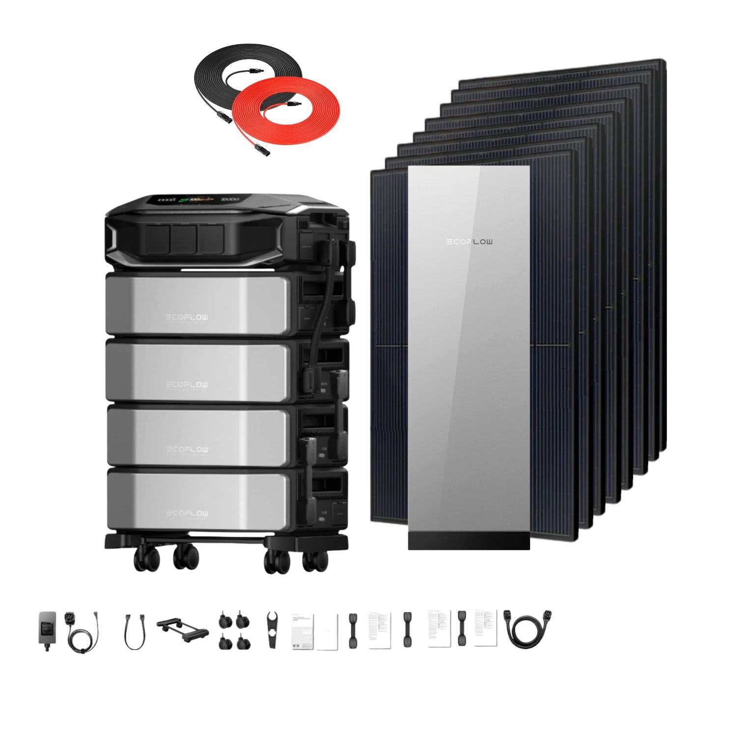EcoFlow DELTA Pro Ultra X Whole-Home Backup | 6144Wh | 12kW | 10kW Solar Input