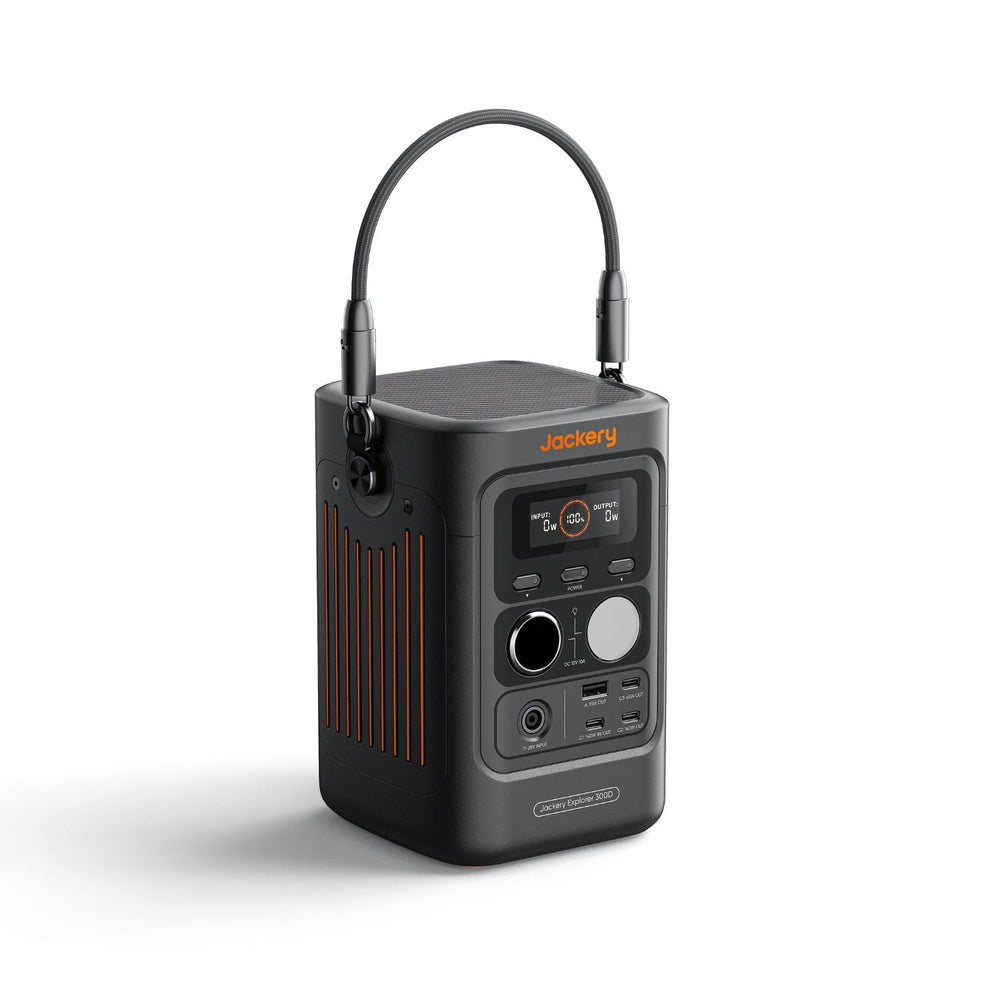 Jackery Explorer 300D Portable Power Station | 288Wh | 300W | 100W Solar Input