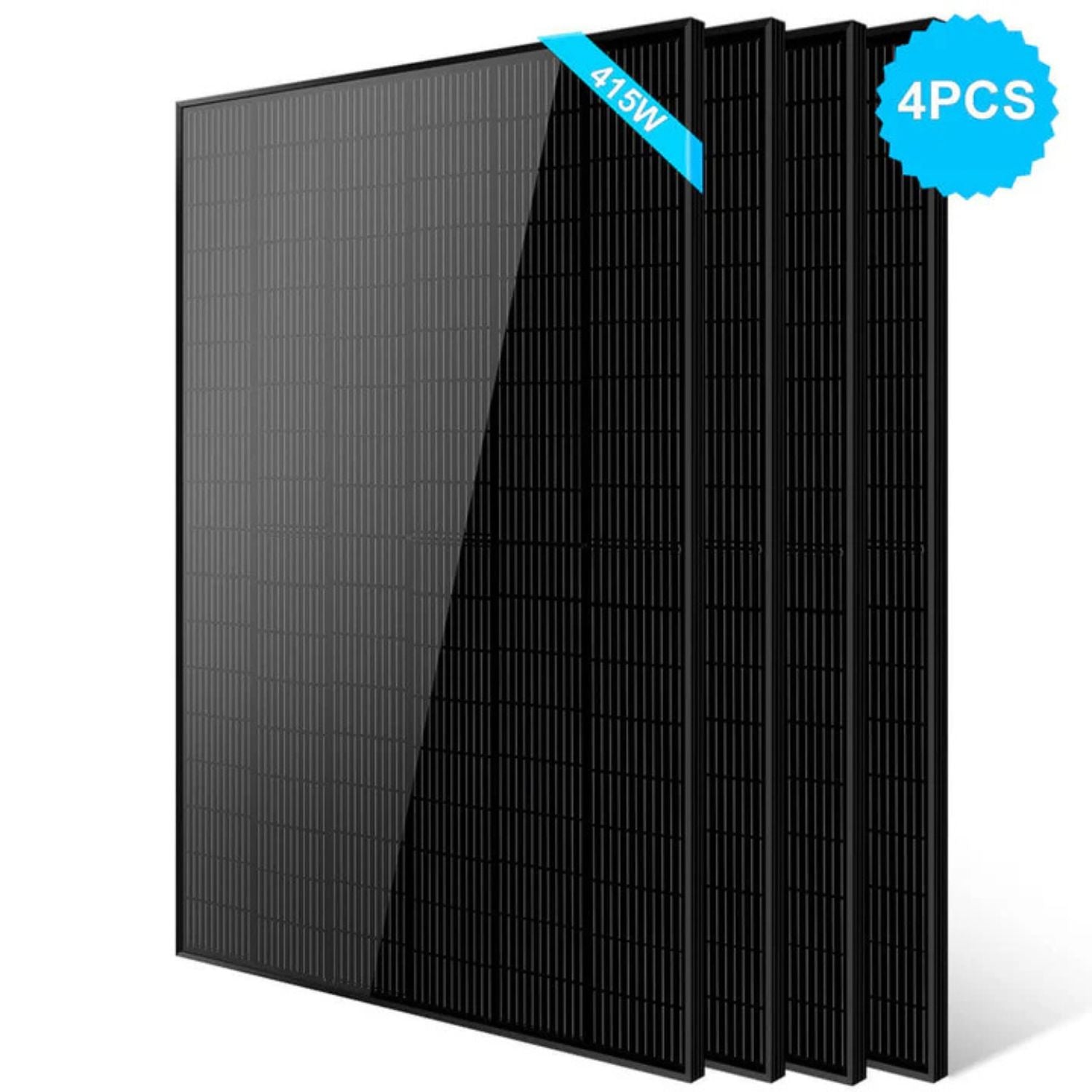 4 pcs SunGold Power 415W Mono Black Solar 