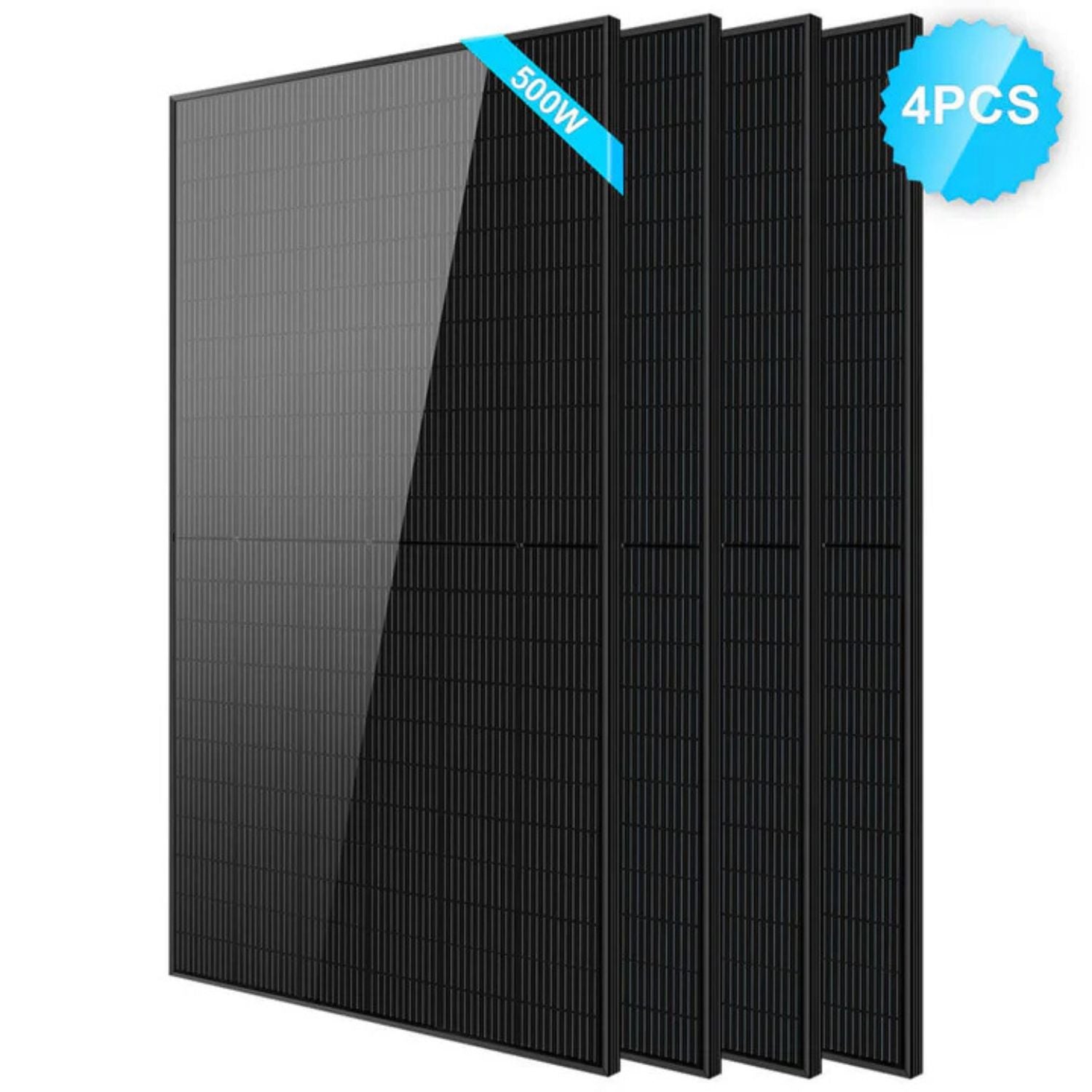 4 pcs SunGold Power 500W Mono Black Solar Panel