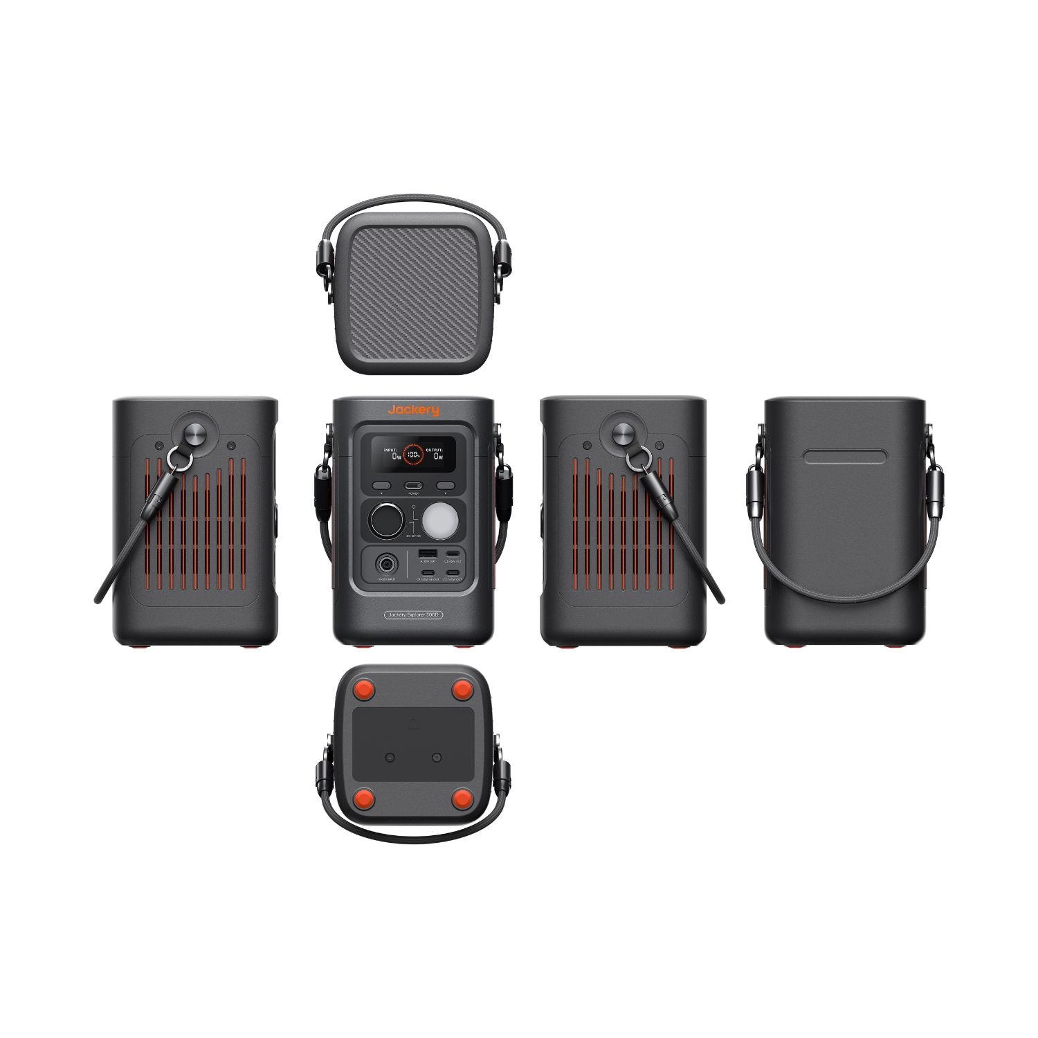 Jackery Explorer 300D Portable Power Station | 288Wh | 300W | 100W Solar Input