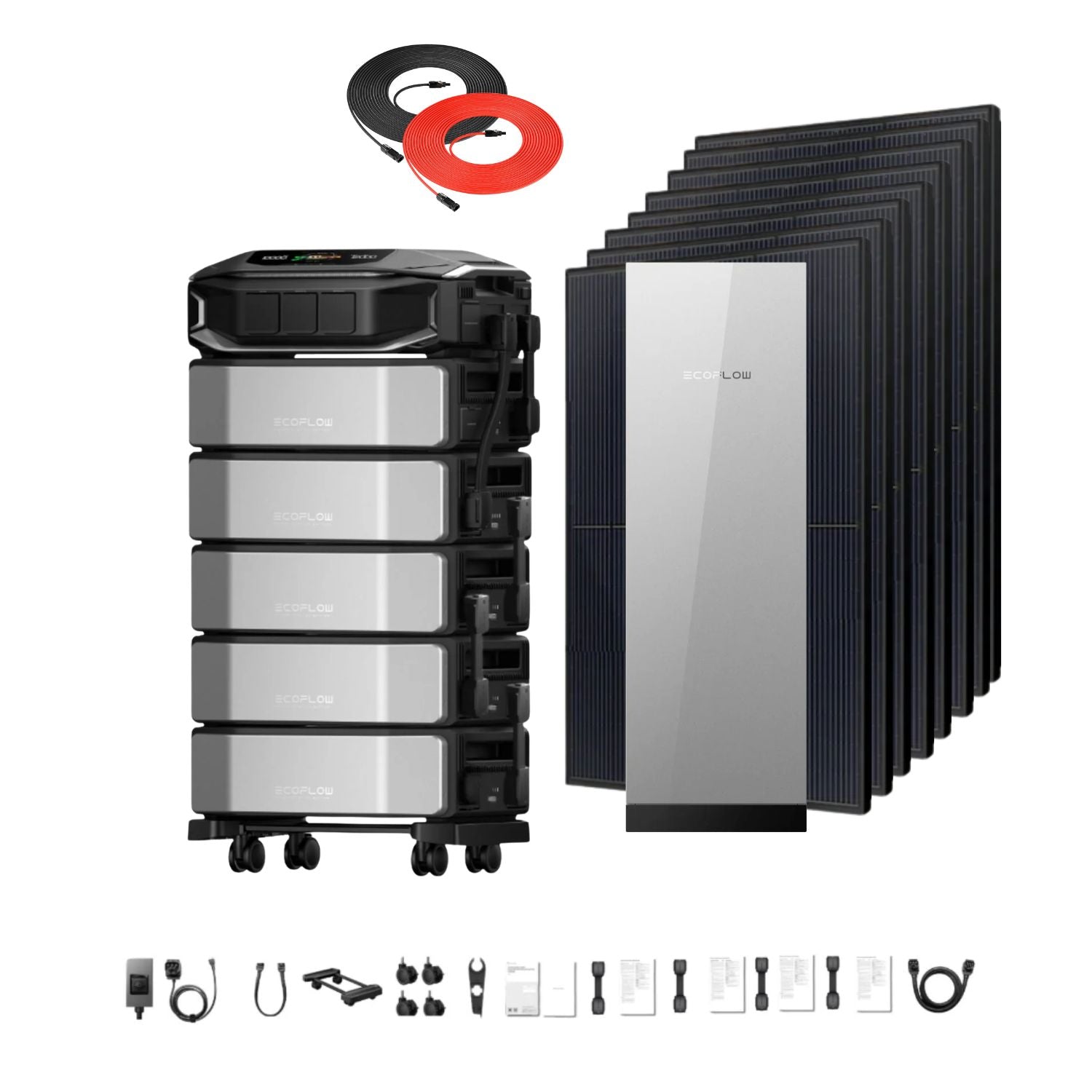 EcoFlow DELTA Pro Ultra X Whole-Home Backup | 6144Wh | 12kW | 10kW Solar Input